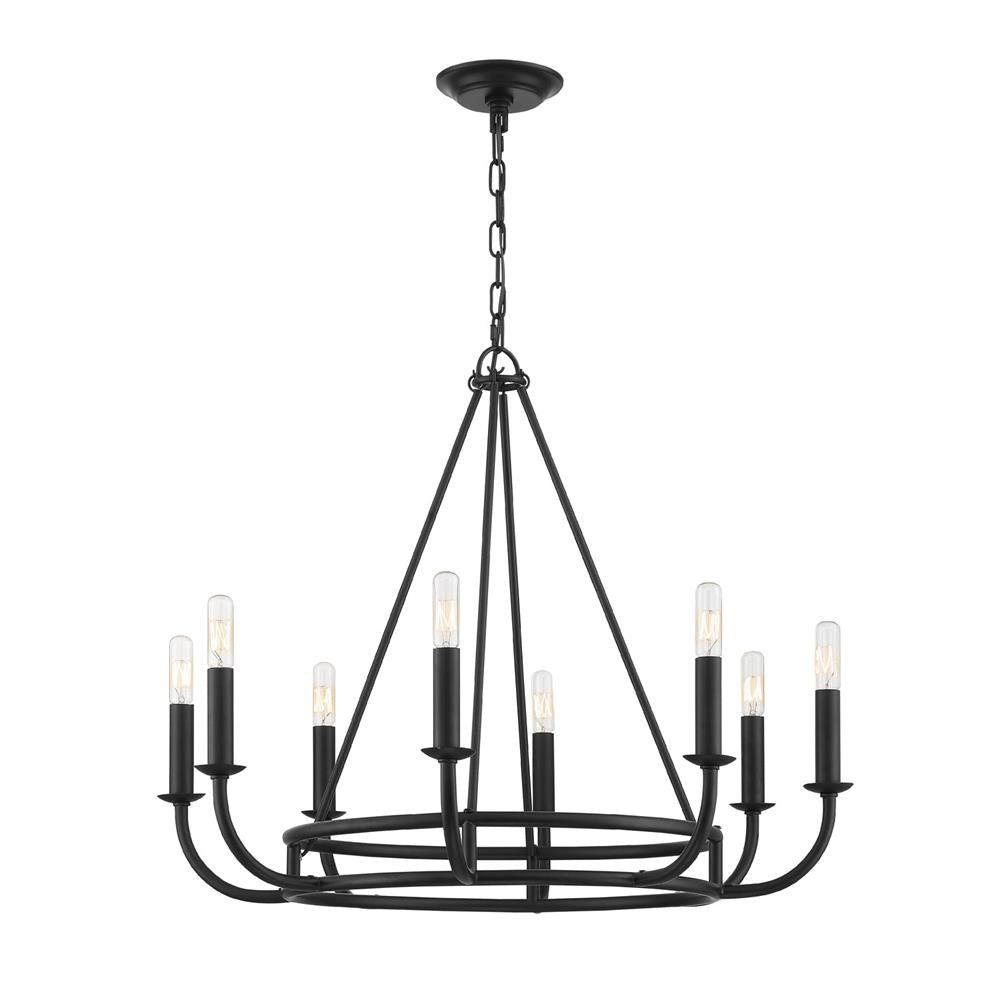 Xenuvyh Modern Minimalist Vintage Industrial Metal Chandelier - Letslighting