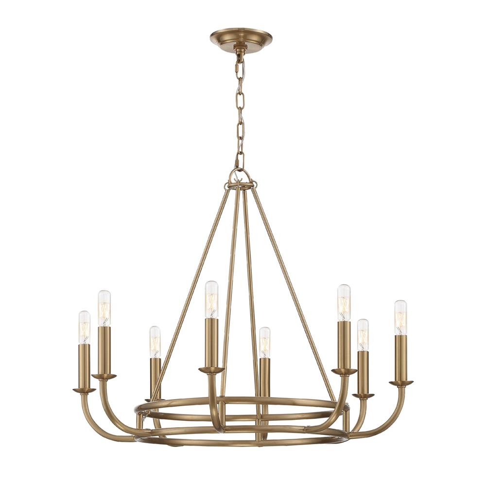 Xenuvyh Modern Minimalist Vintage Industrial Metal Chandelier - Letslighting