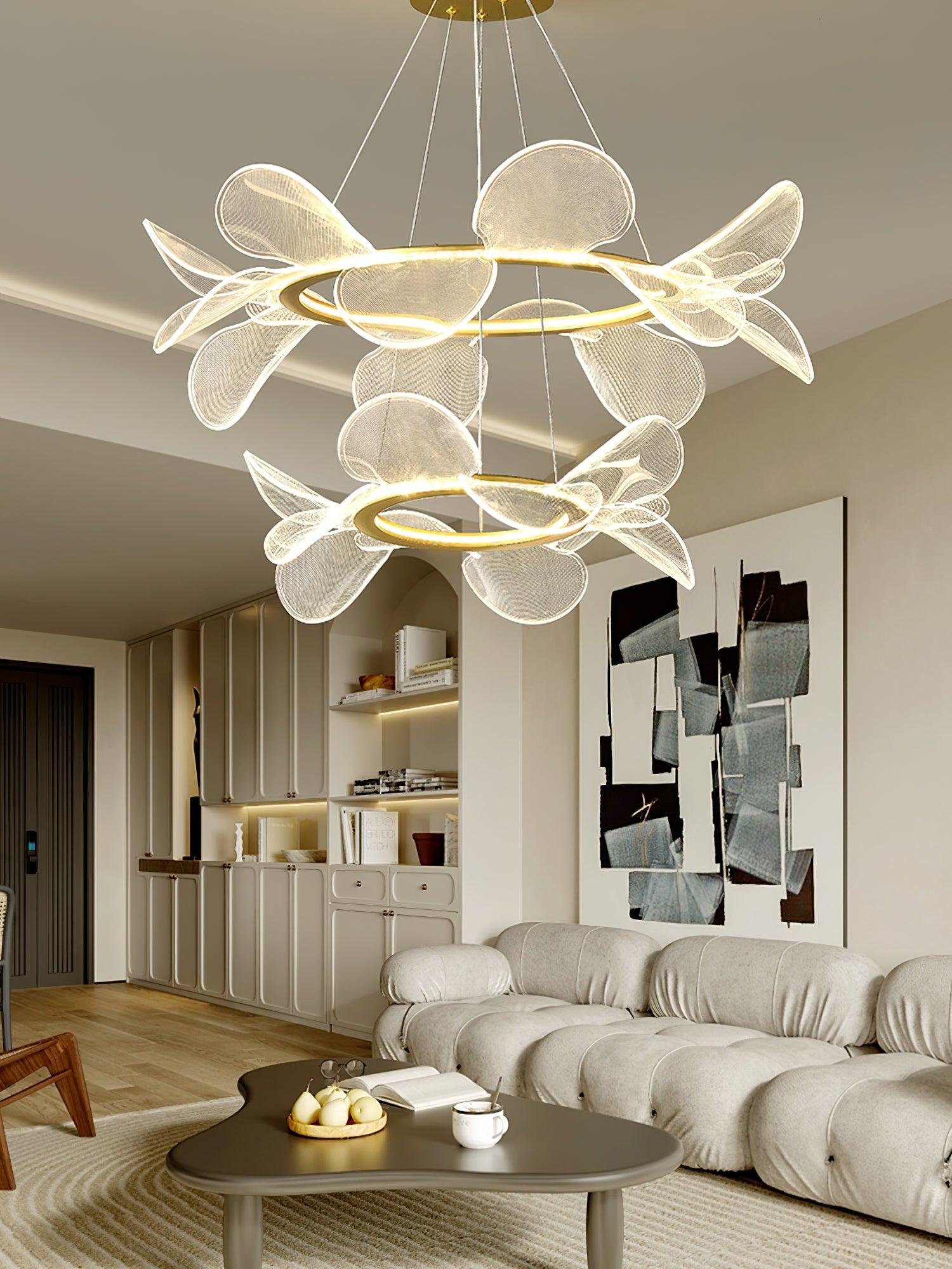 Lustra Kronleuchter Bain Fliegende Blumen-Letslighting