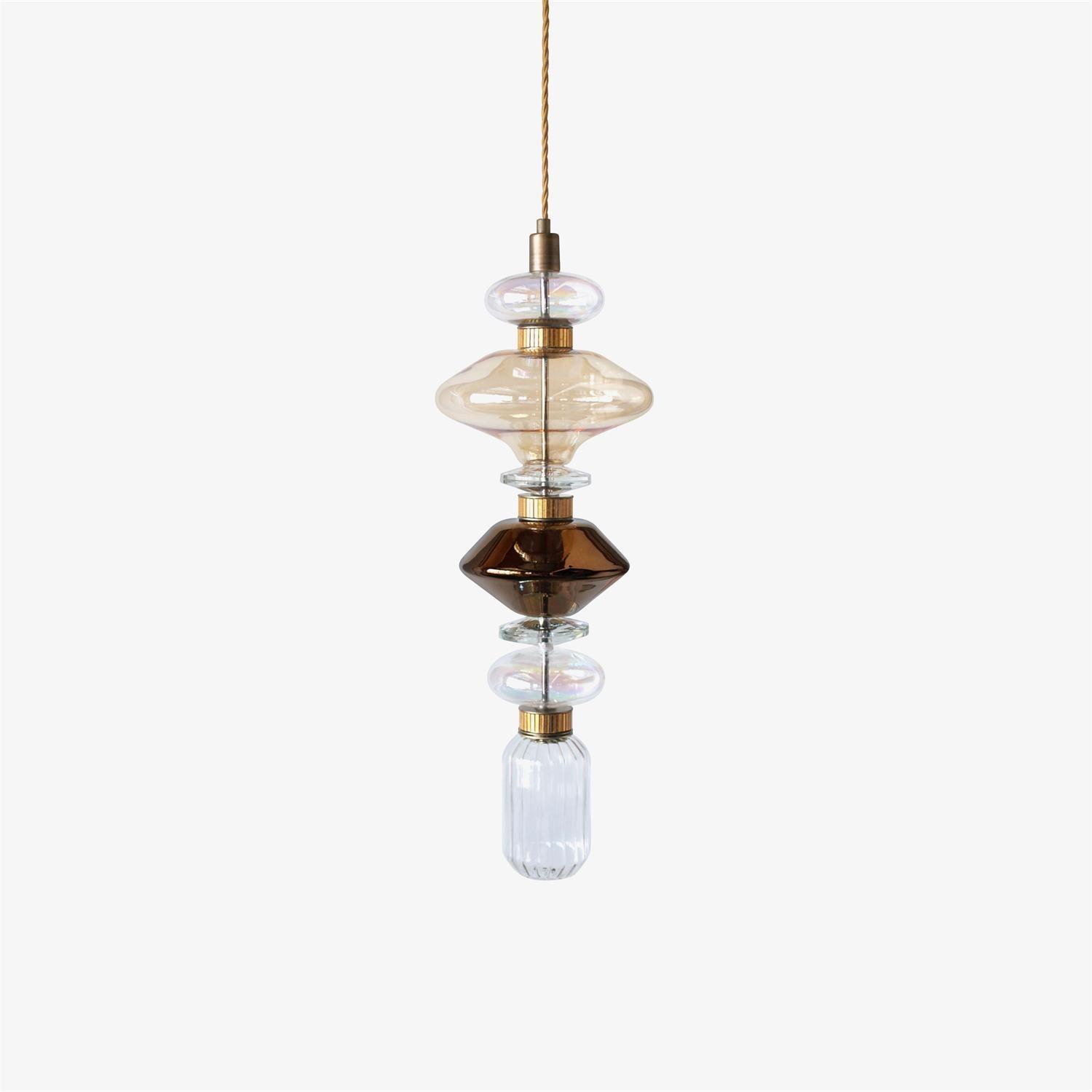 Vionisis Glas Luxus Pendelleuchte-Letslighting