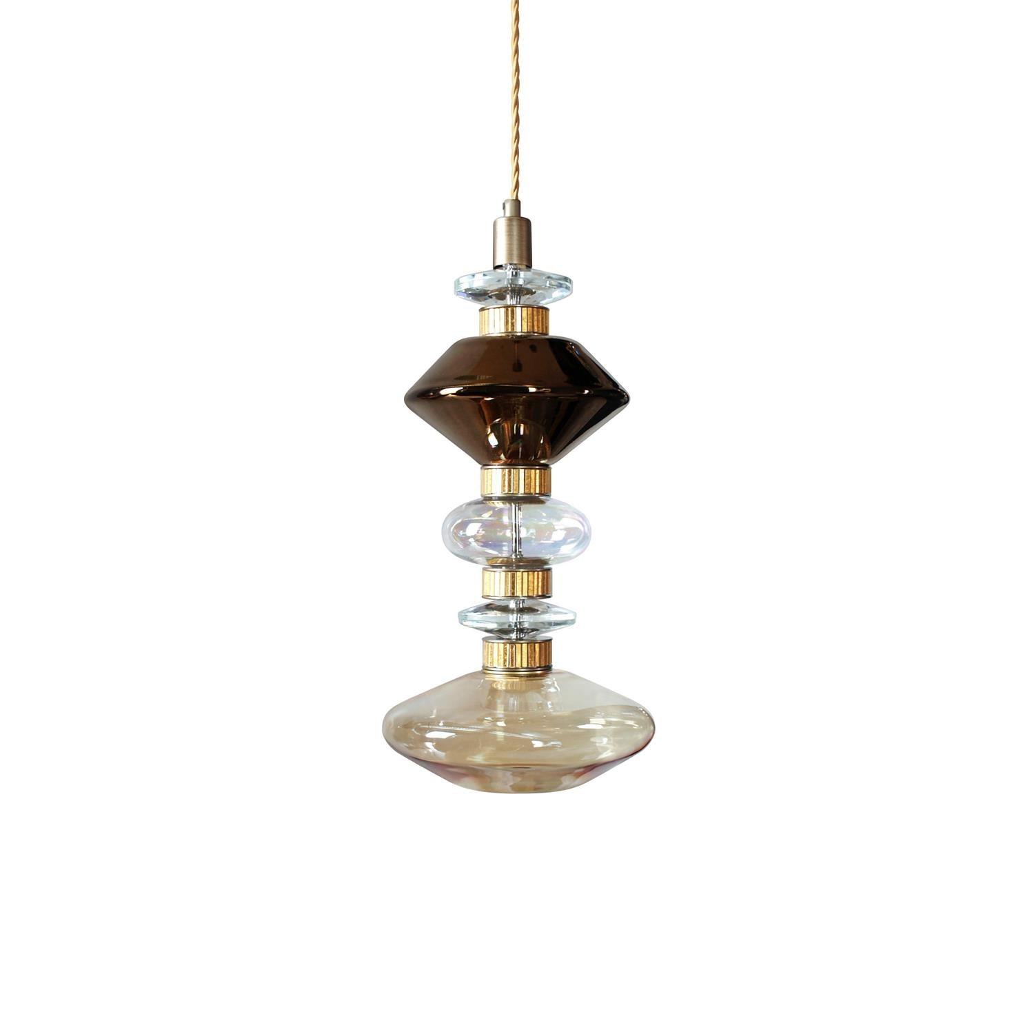 Vionisis Glas Luxus Pendelleuchte-Letslighting