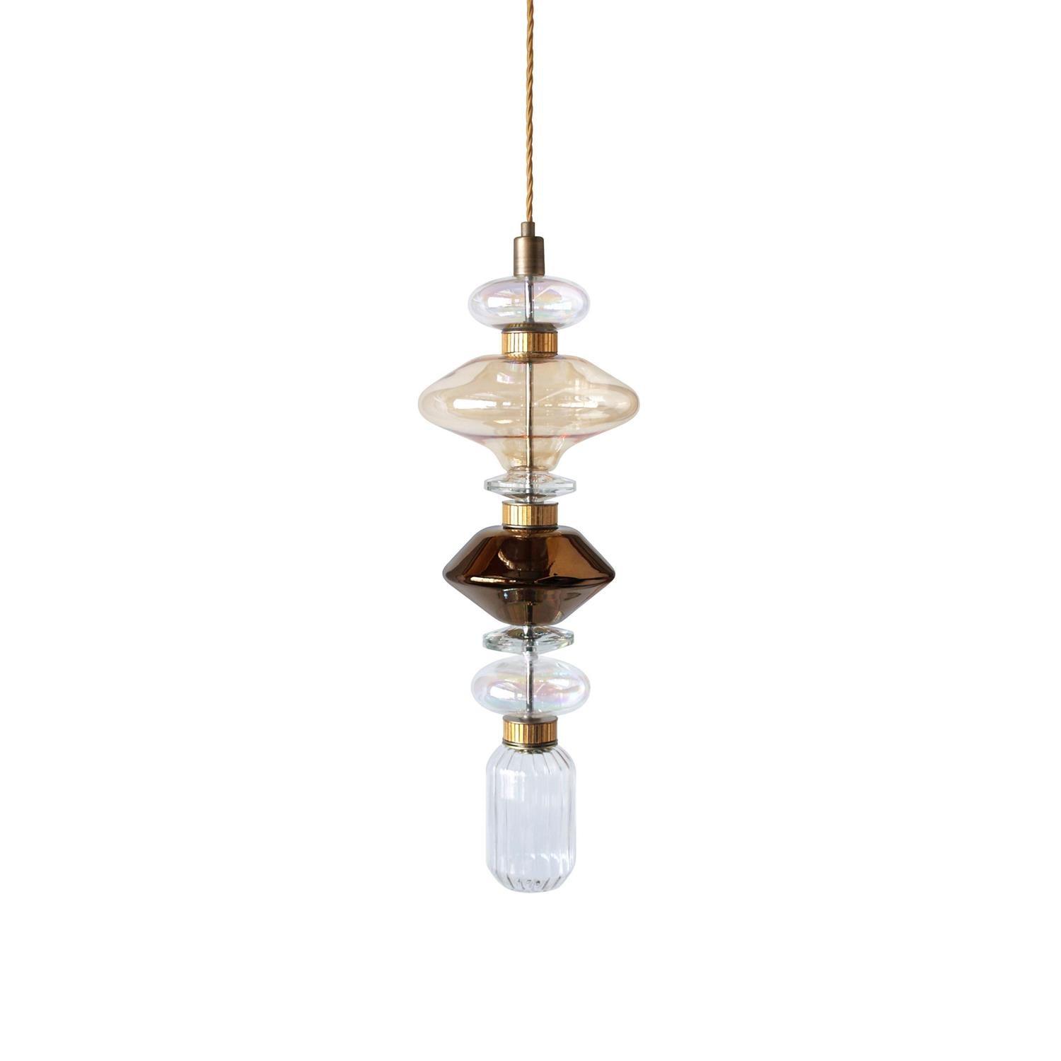 Vionisis Glas Luxus Pendelleuchte-Letslighting
