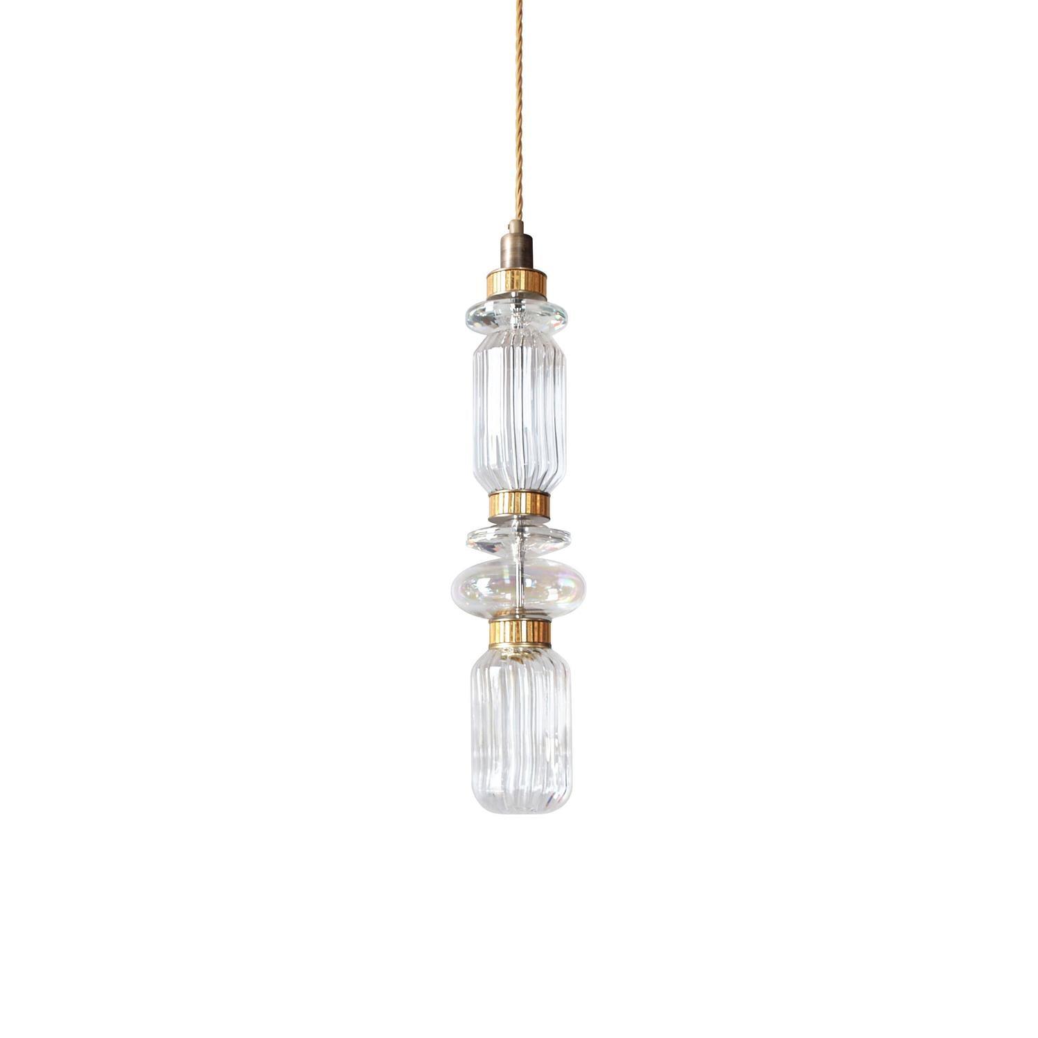 Vionisis Glas Luxus Pendelleuchte-Letslighting