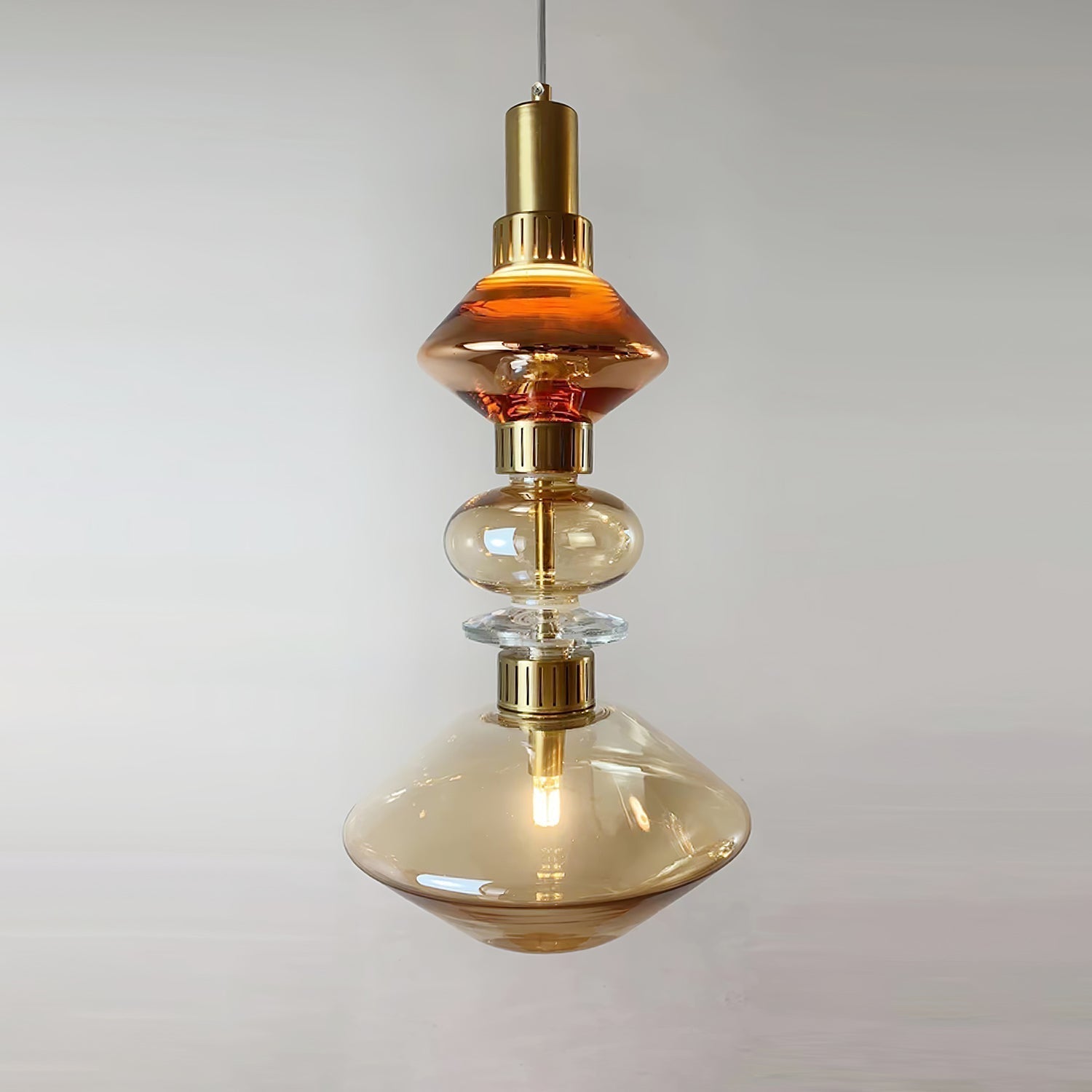 Vionisis Glas Luxus Pendelleuchte-Letslighting