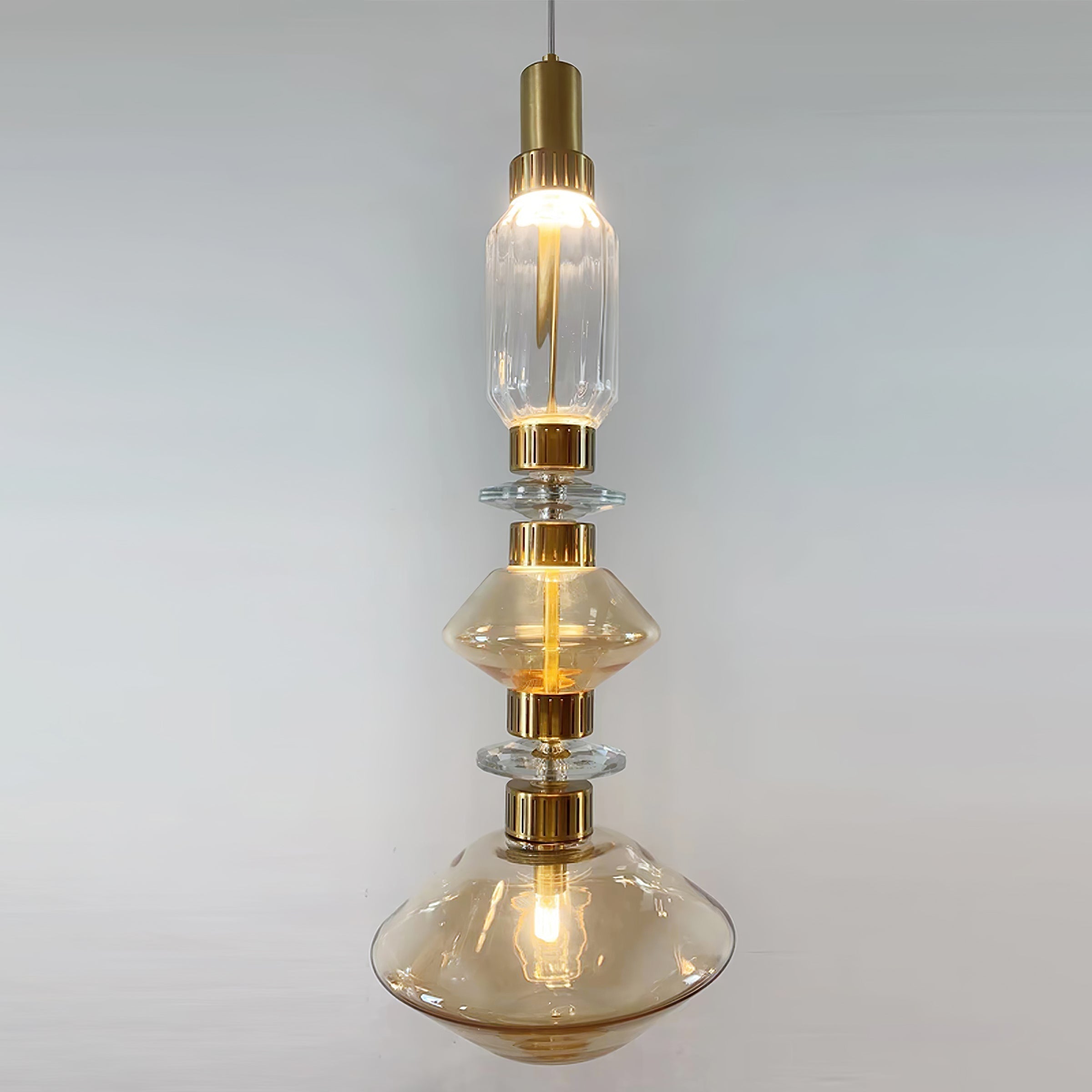 Vionisis Glas Luxus Pendelleuchte-Letslighting