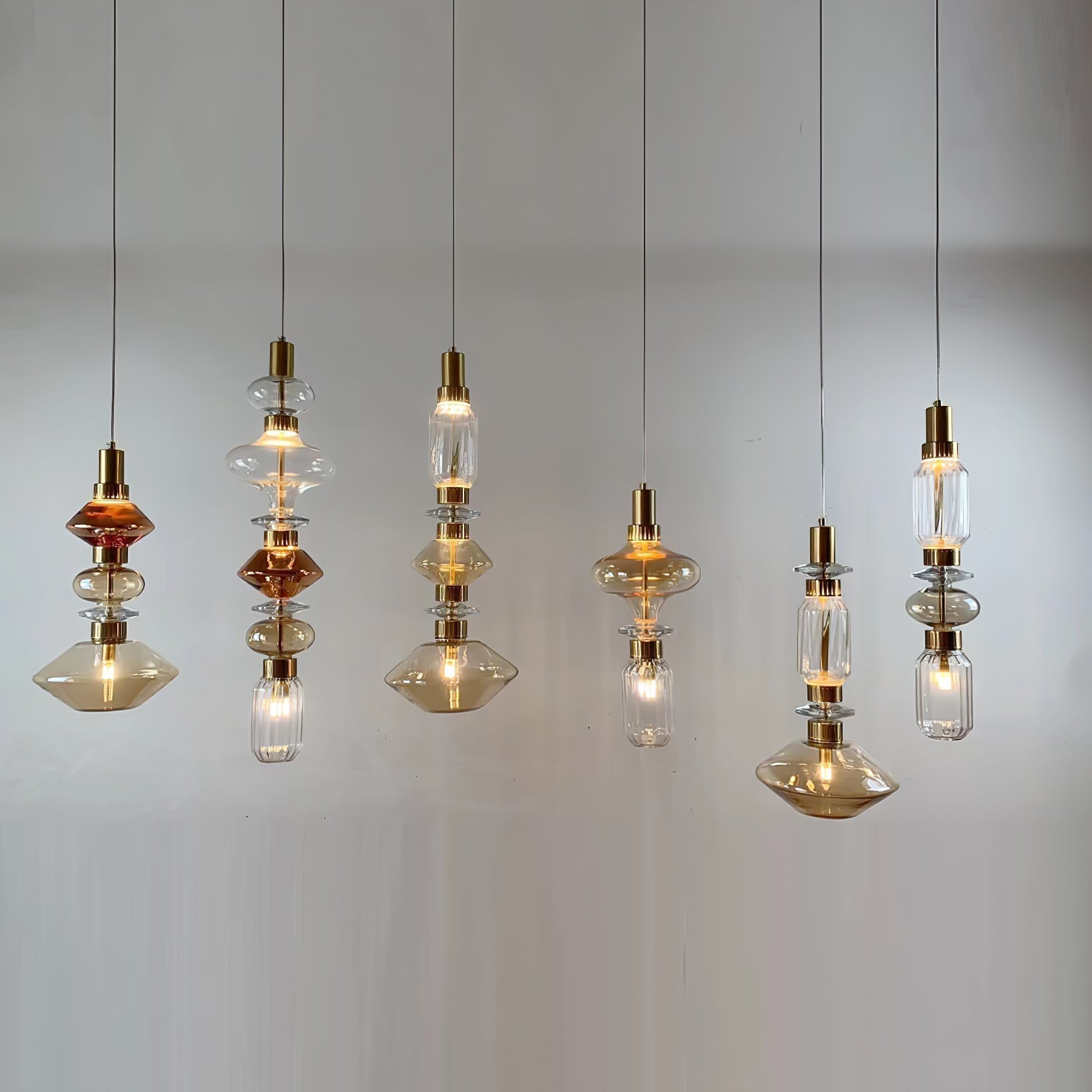 Vionisis Glas Luxus Pendelleuchte-Letslighting