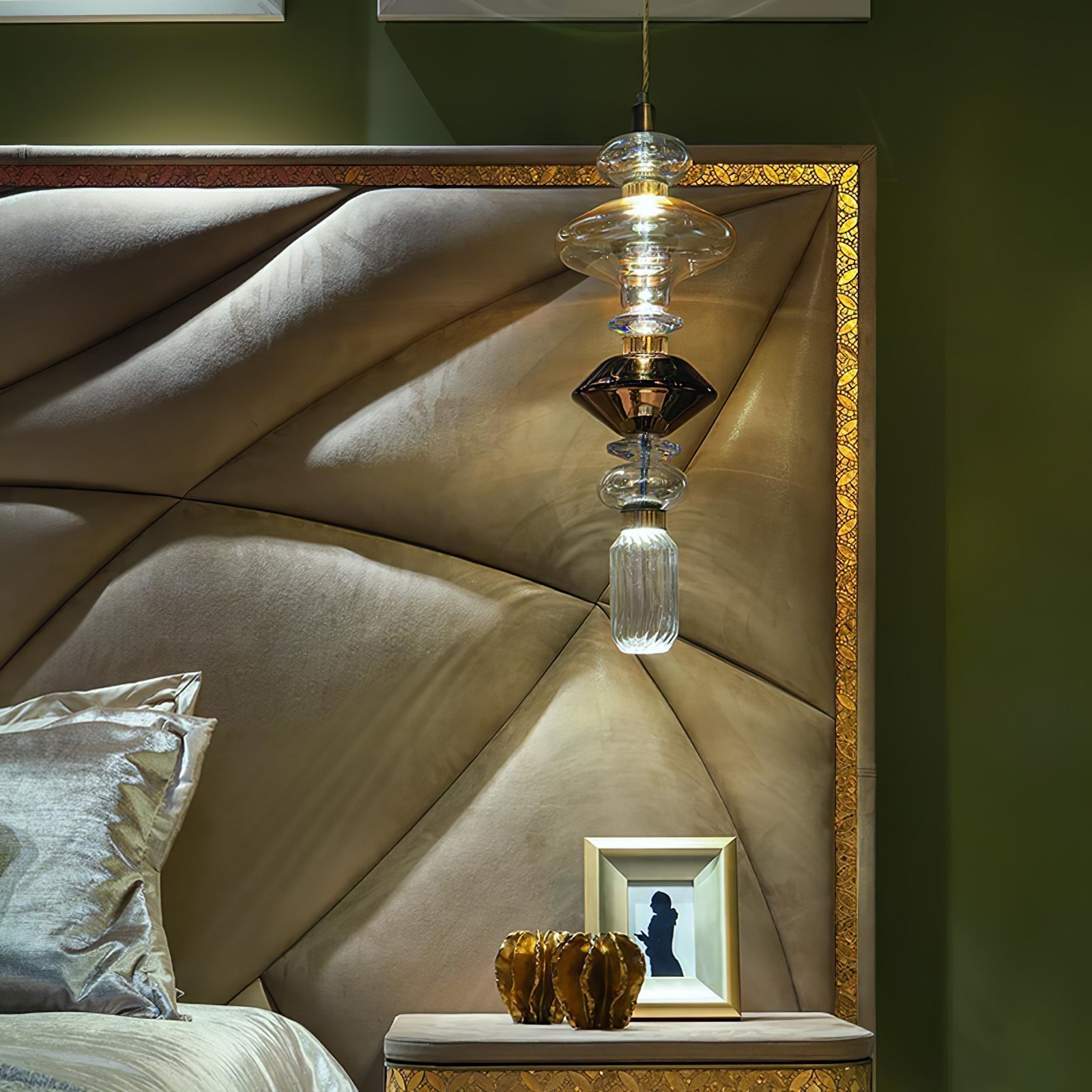 Vionisis Glas Luxus Pendelleuchte-Letslighting
