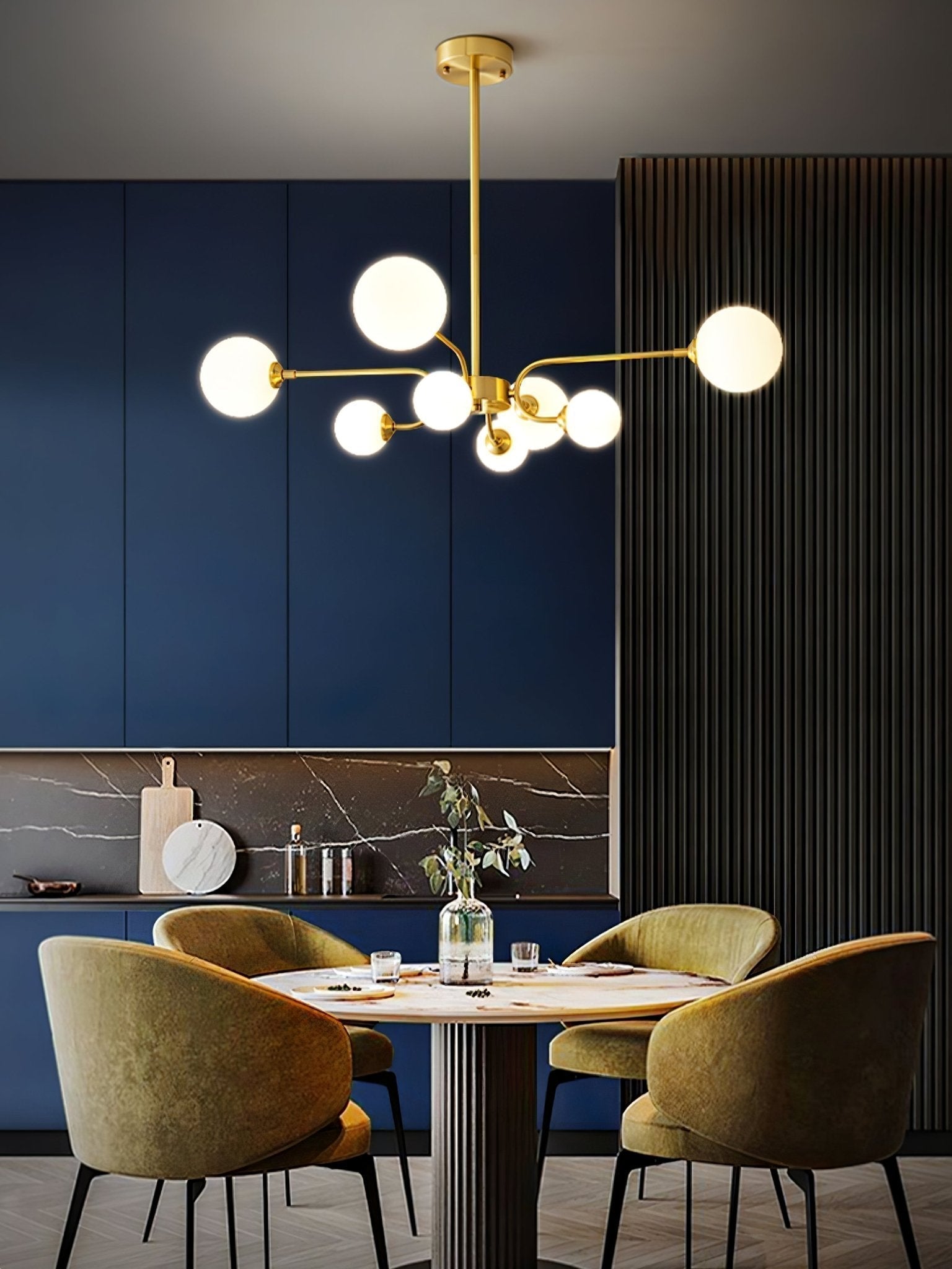 Aurora Kronleuchter Globe Arm Modern-Letslighting