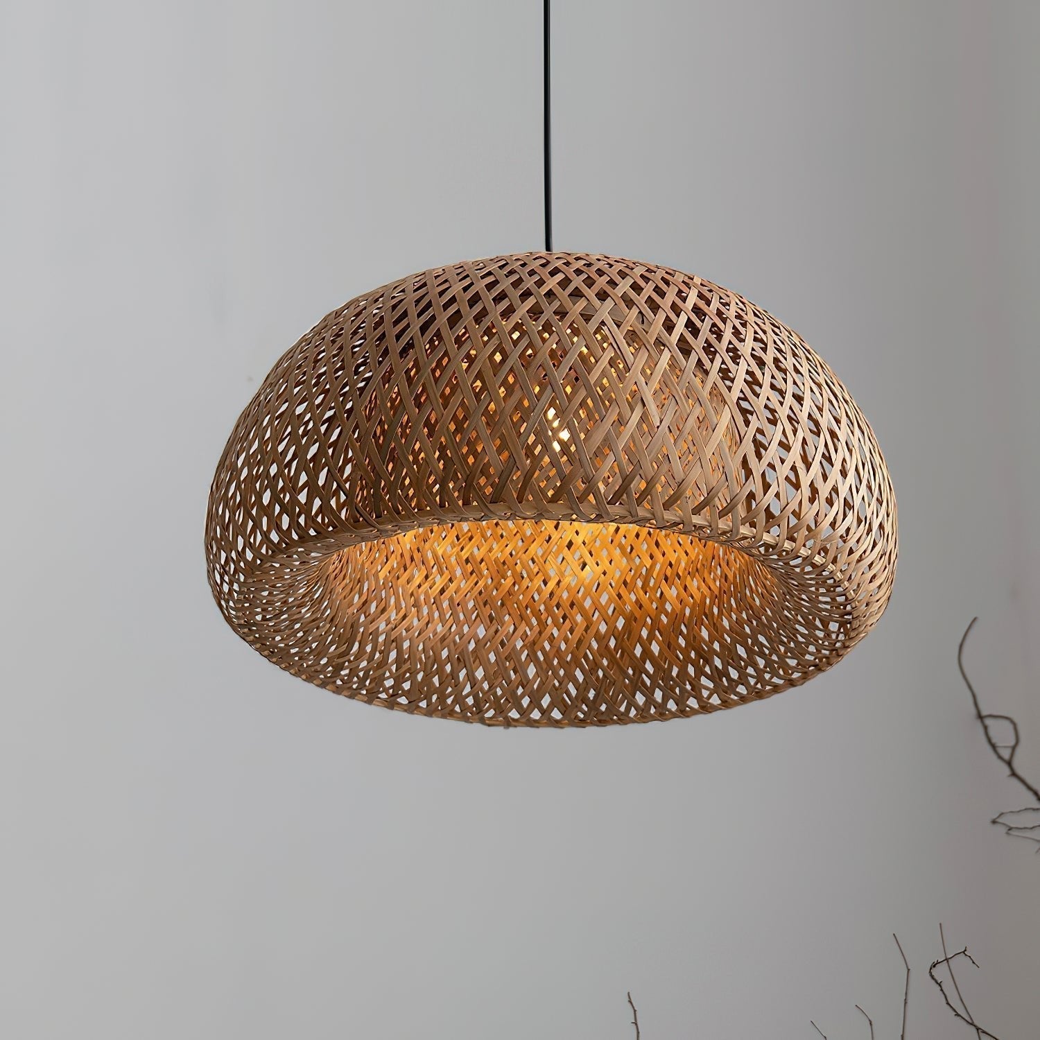 Torinor Bambus Retro Vintage Pendelleuchte Lampe-Letslighting