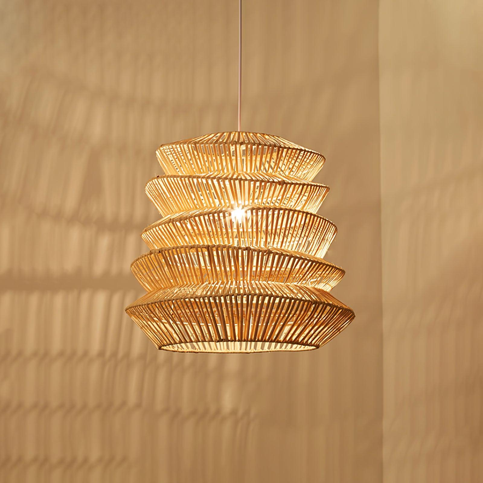 Strata Modern Bambus Pendelleuchte-Letslighting
