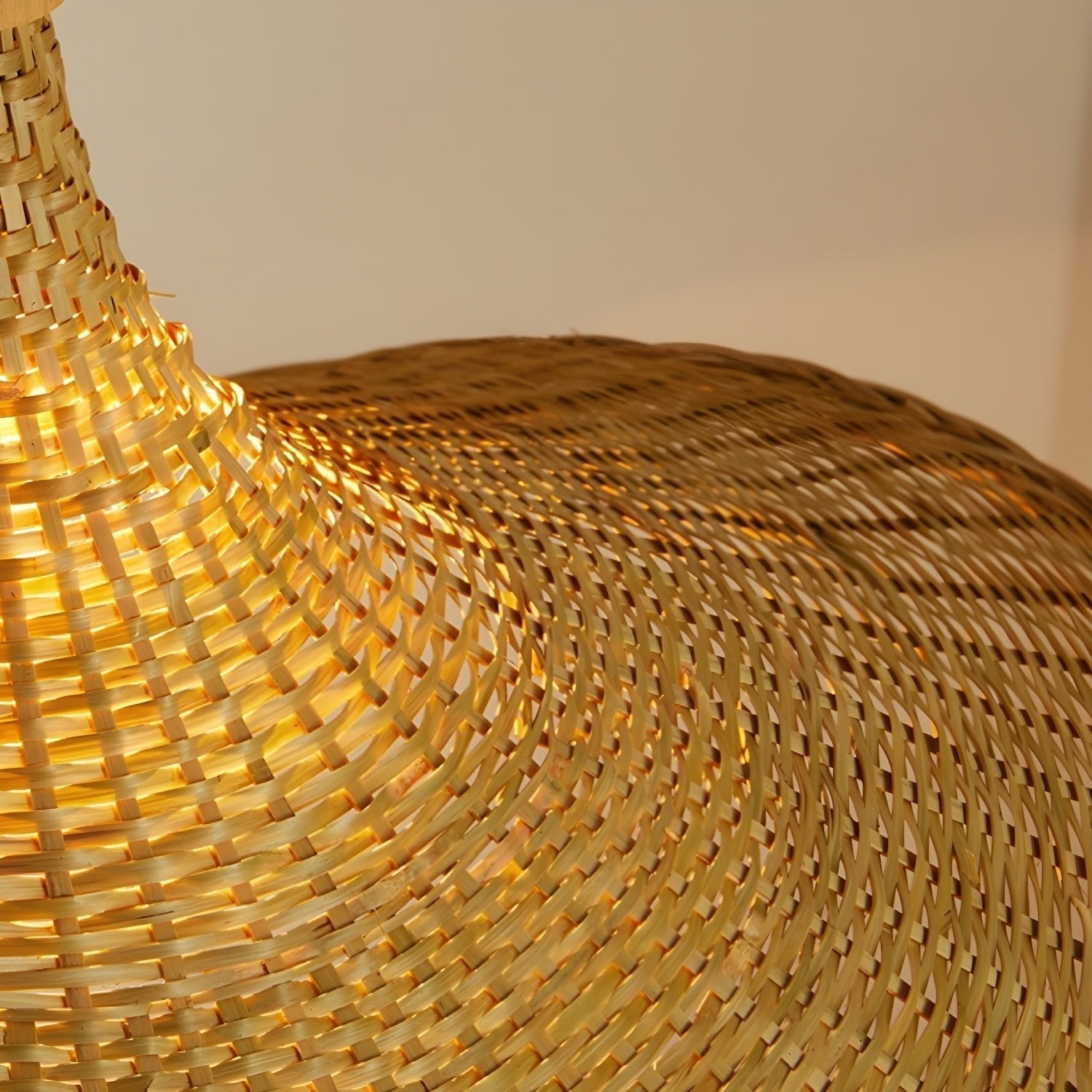 Marona Rattan-Vintage-Pendelleuchte-Letslighting