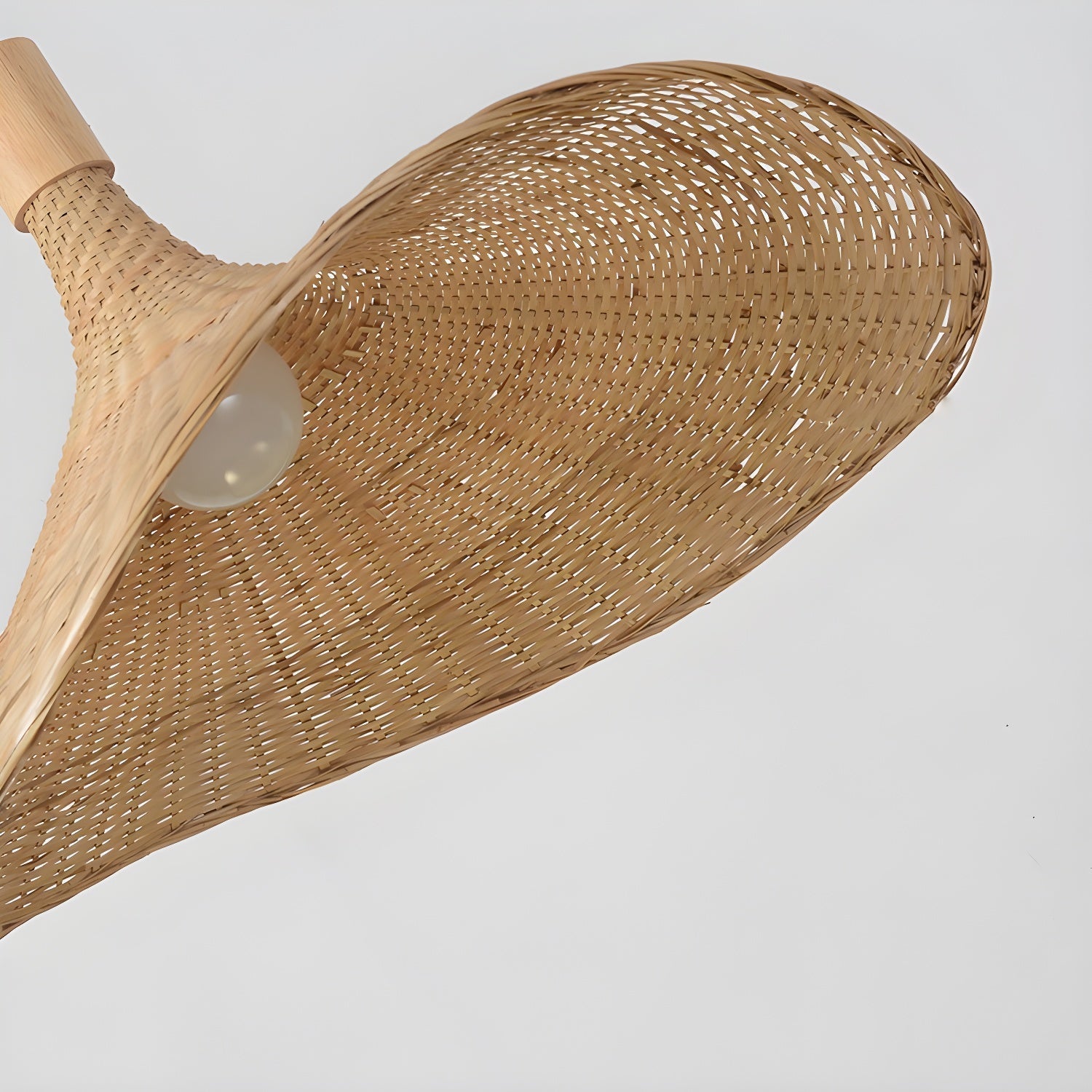 Marona Rattan-Vintage-Pendelleuchte-Letslighting