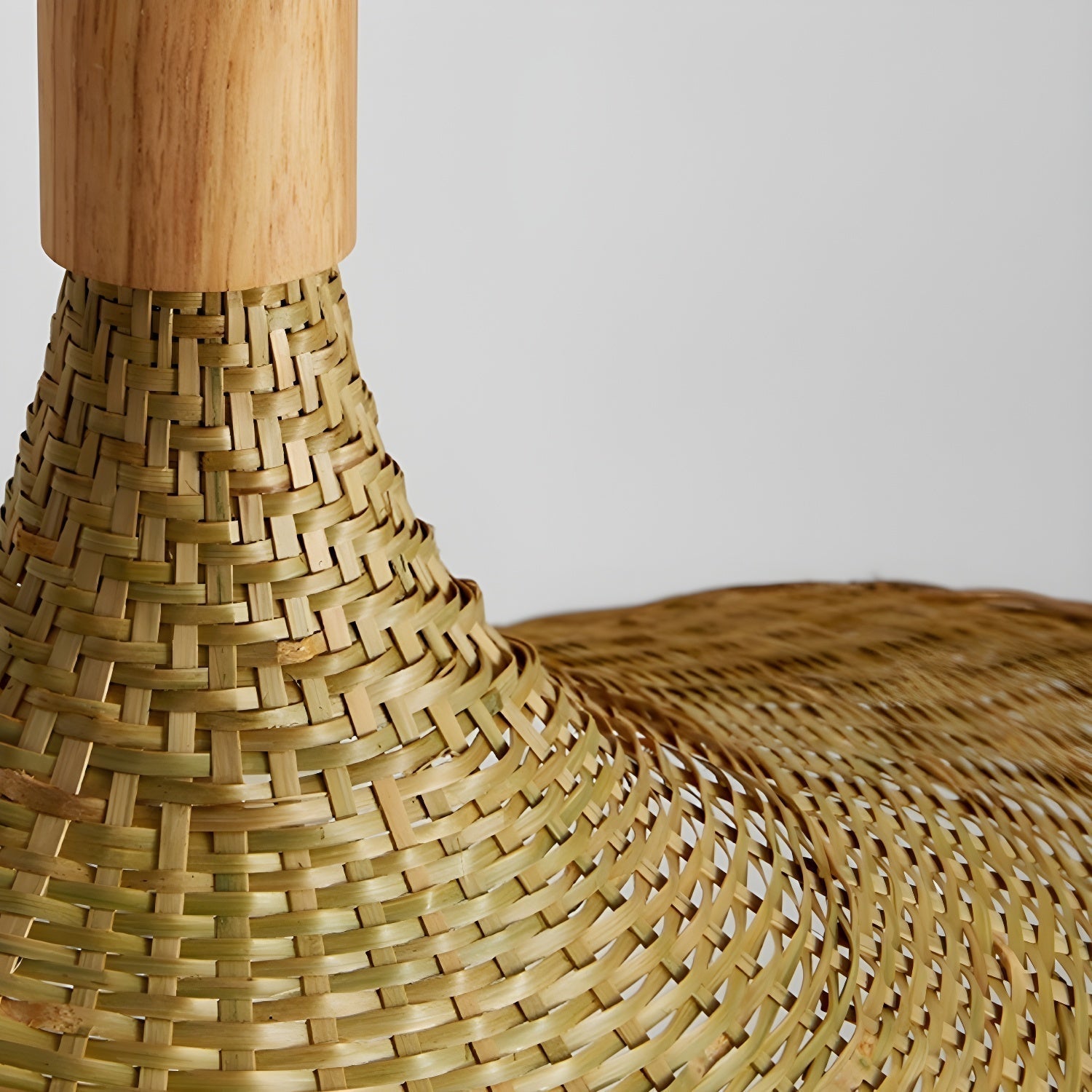 Marona Rattan-Vintage-Pendelleuchte-Letslighting