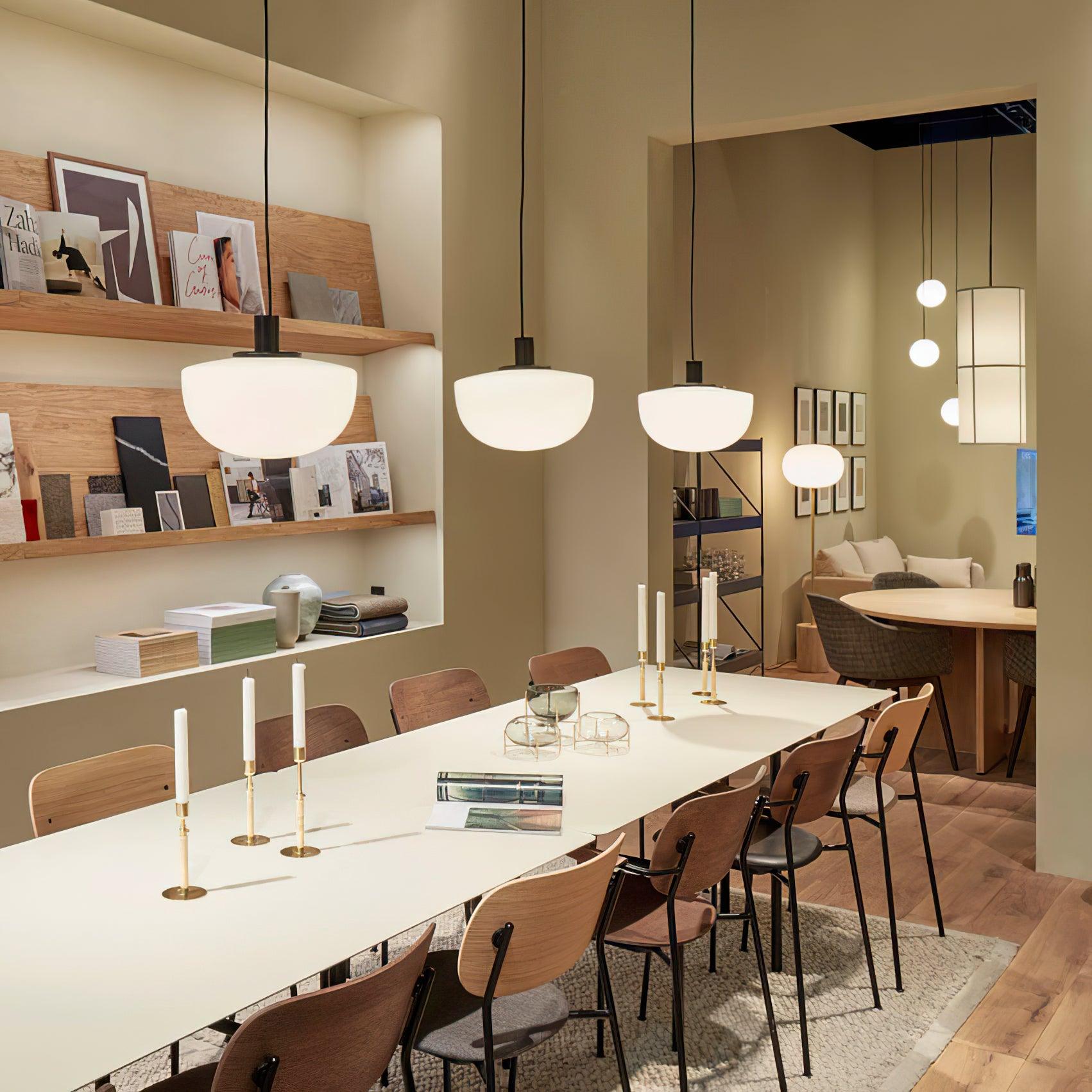 Pendelleuchte Glas Halterung Minimalistisch Entspannend-Letslighting