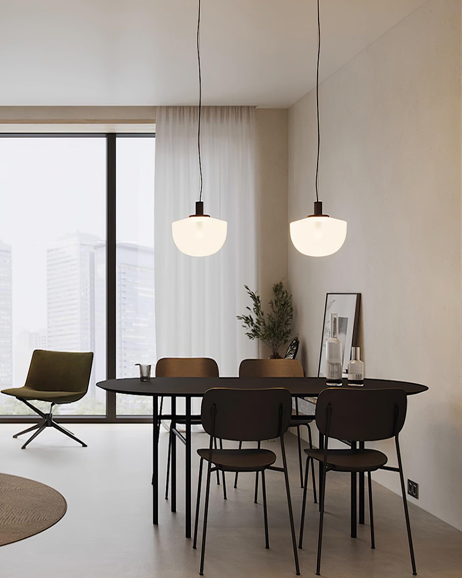 Pendelleuchte Glas Halterung Minimalistisch Entspannend-Letslighting