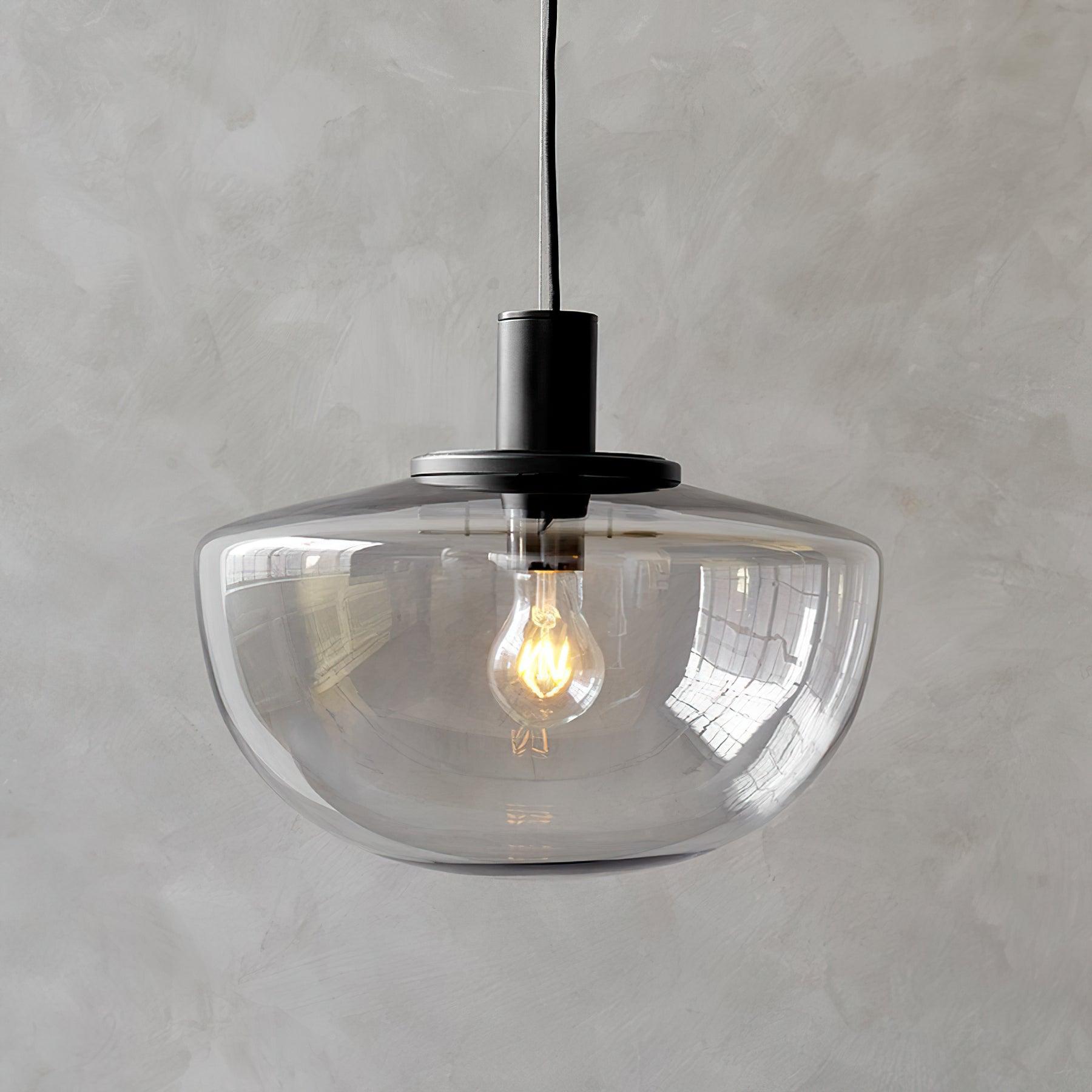 Pendelleuchte Glas Halterung Minimalistisch Entspannend-Letslighting