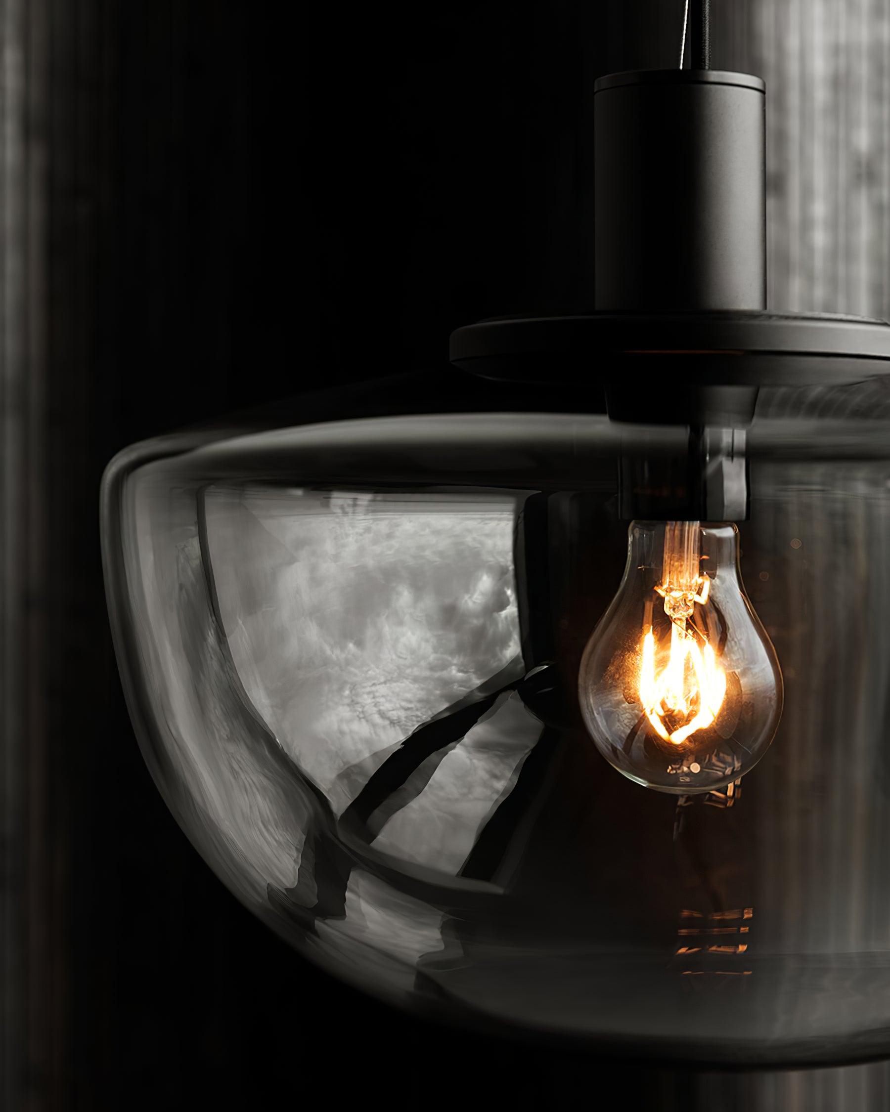 Pendelleuchte Glas Halterung Minimalistisch Entspannend-Letslighting