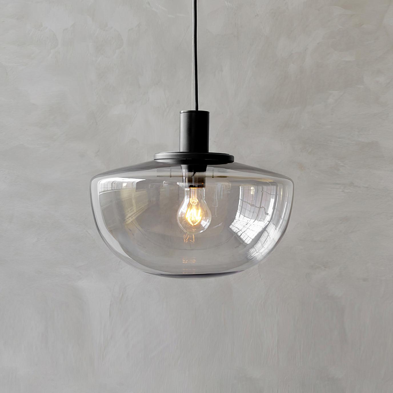 Pendelleuchte Glas Halterung Minimalistisch Entspannend-Letslighting