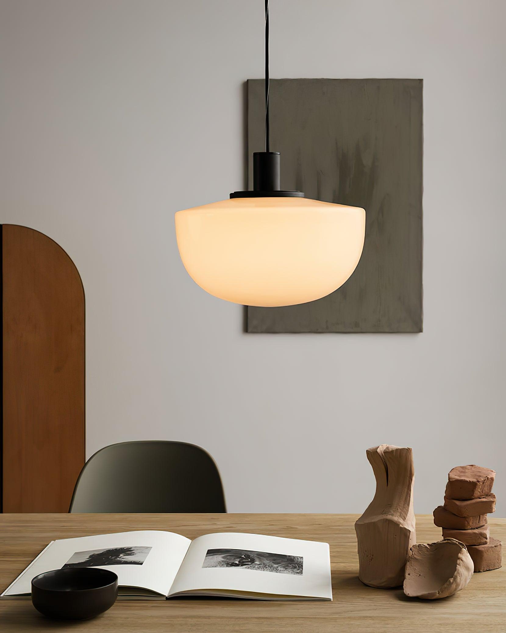 Pendelleuchte Glas Halterung Minimalistisch Entspannend-Letslighting