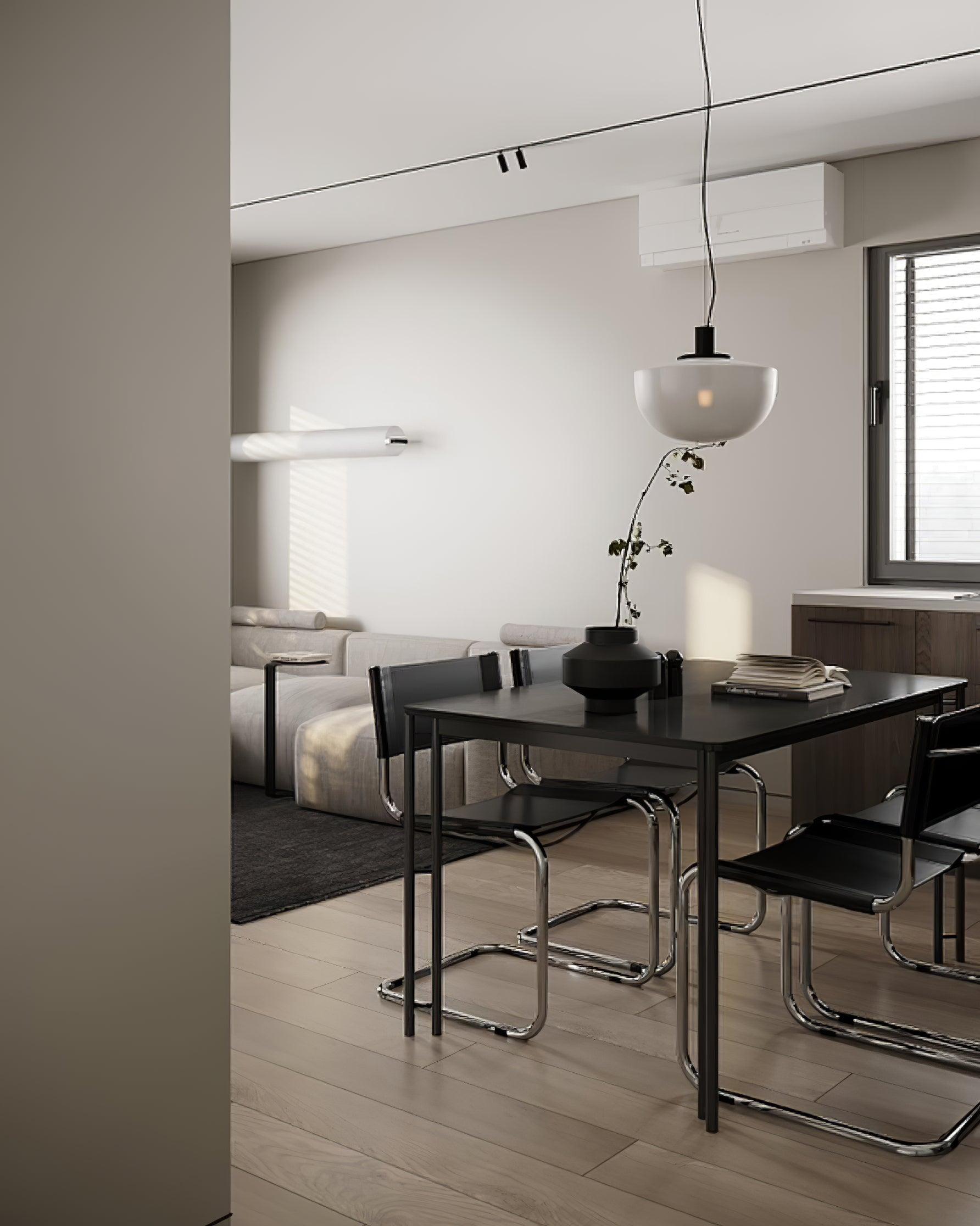 Pendelleuchte Glas Halterung Minimalistisch Entspannend-Letslighting