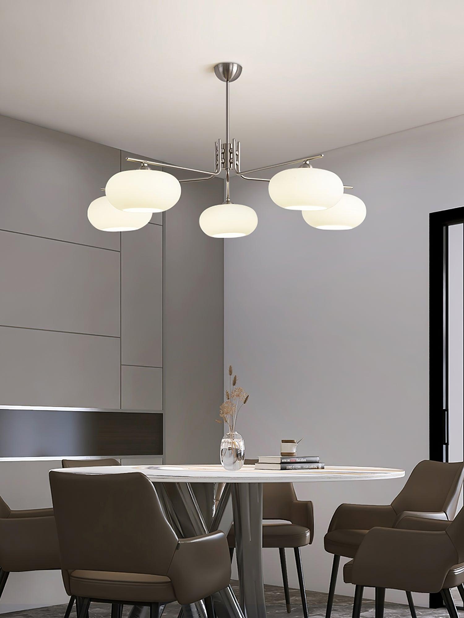 Lustra Industrieller Moderner 5‑Flammen Kronleuchter-Letslighting