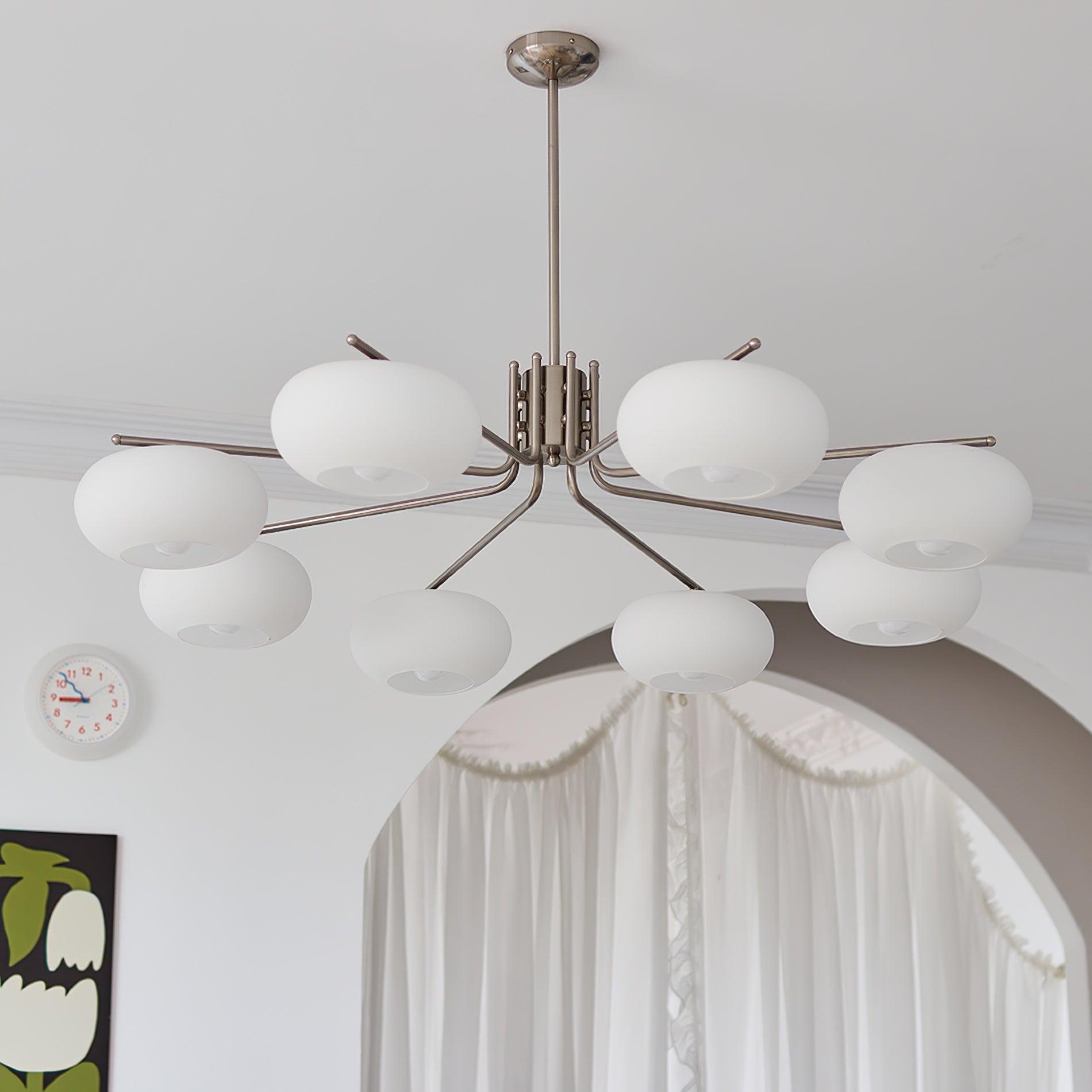 Lustra Industrieller Moderner 5‑Flammen Kronleuchter-Letslighting