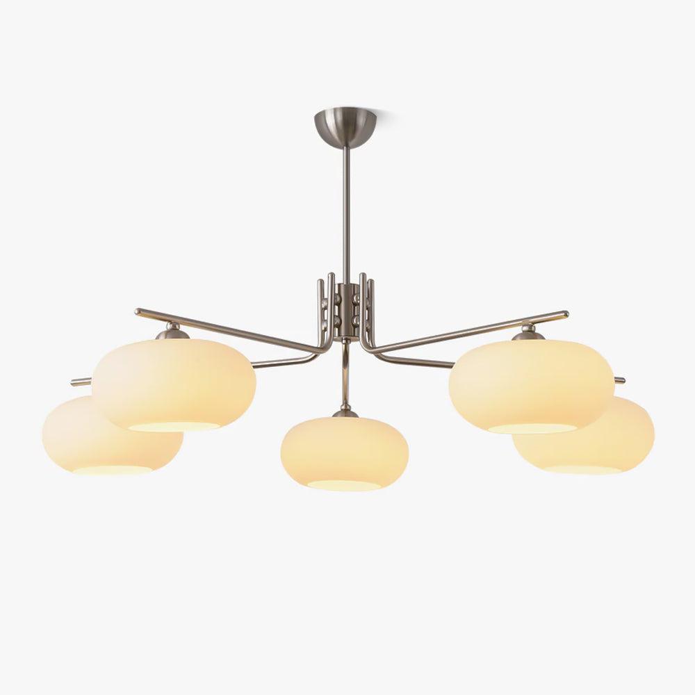 Lustra Industrieller Moderner 5‑Flammen Kronleuchter-Letslighting