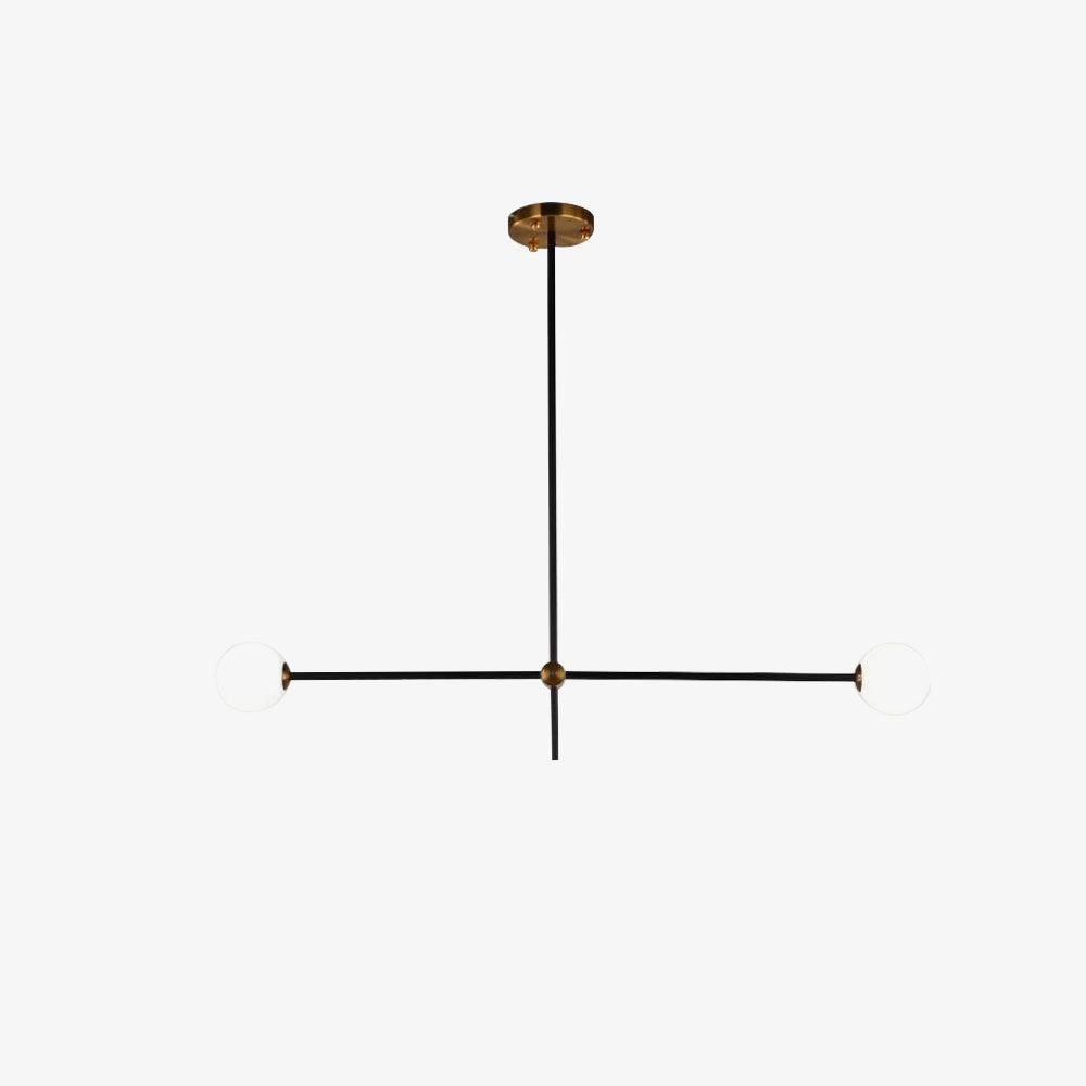 Lustra Kronleuchter SI Messing Glas Globus-Letslighting
