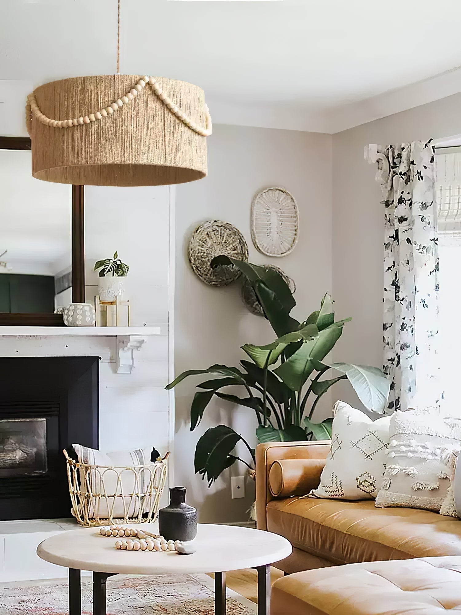 Ershaa Elegance Pendelleuchte im Boho-Stil mit Naturperlen-Letslighting