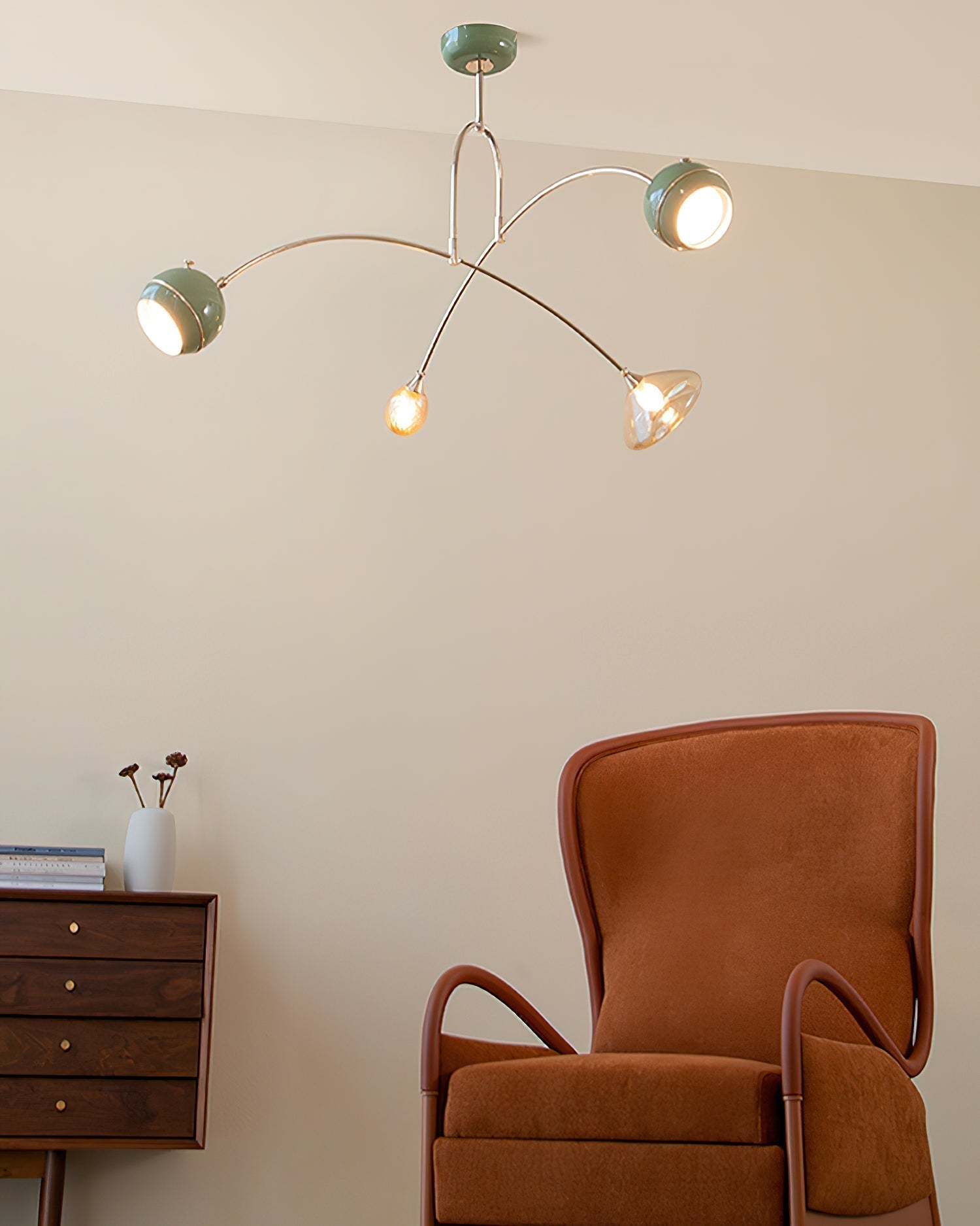 Lustra Kronleuchter Grün Sci-Fi Elegant-Letslighting