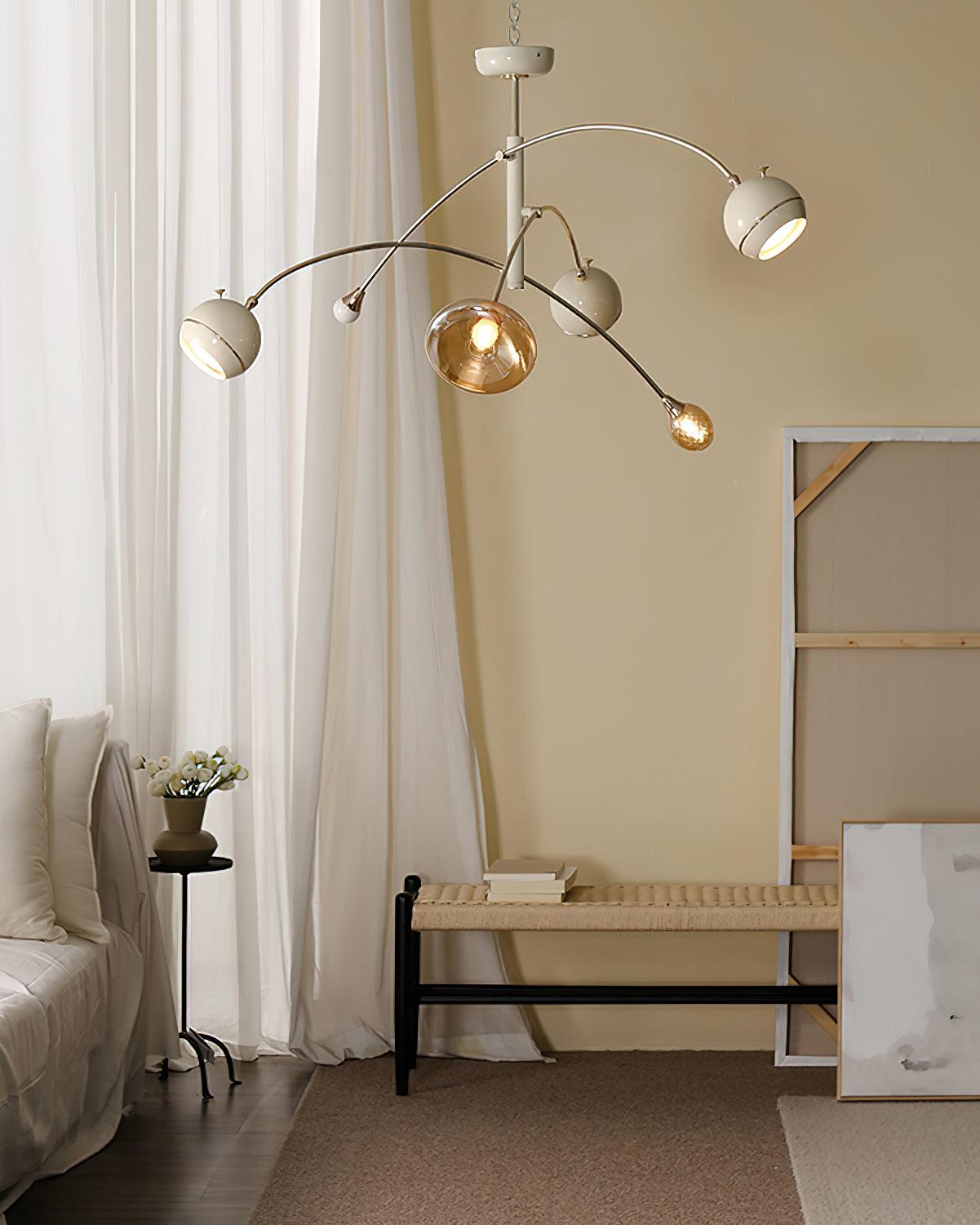 Lustra Kronleuchter Grün Sci-Fi Elegant-Letslighting