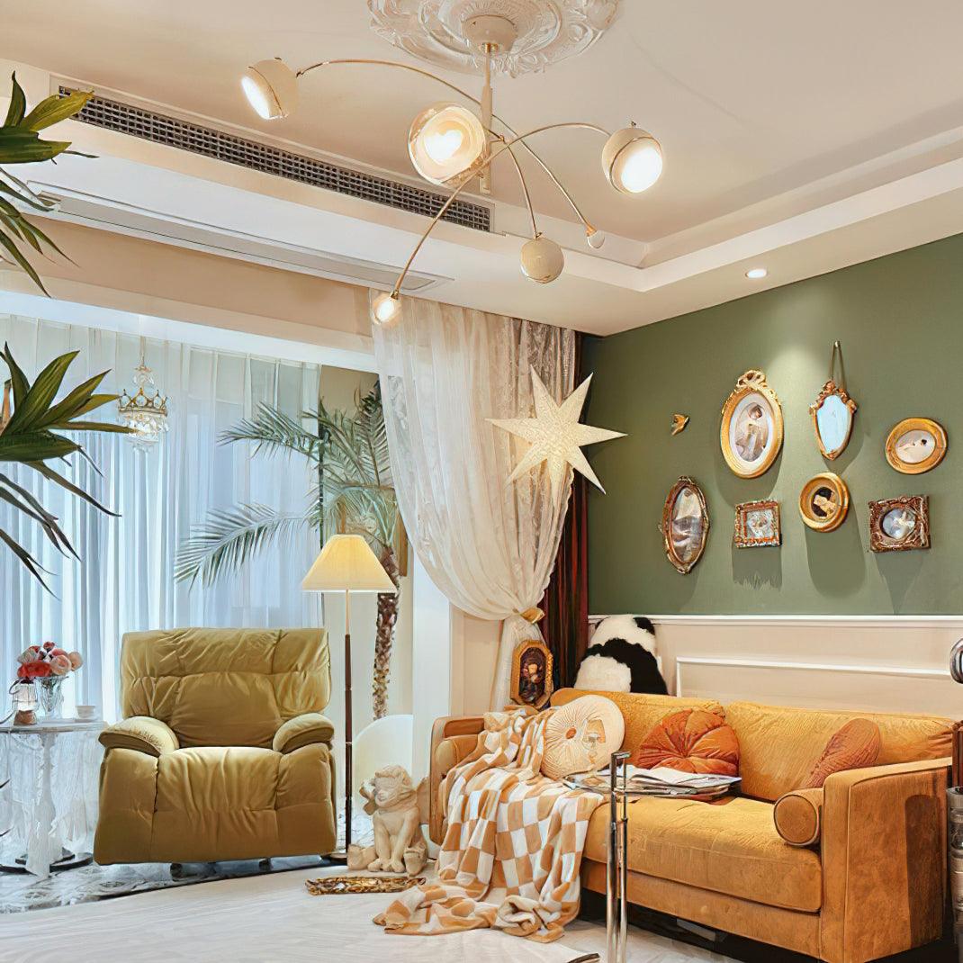 Lustra Kronleuchter Grün Sci-Fi Elegant-Letslighting