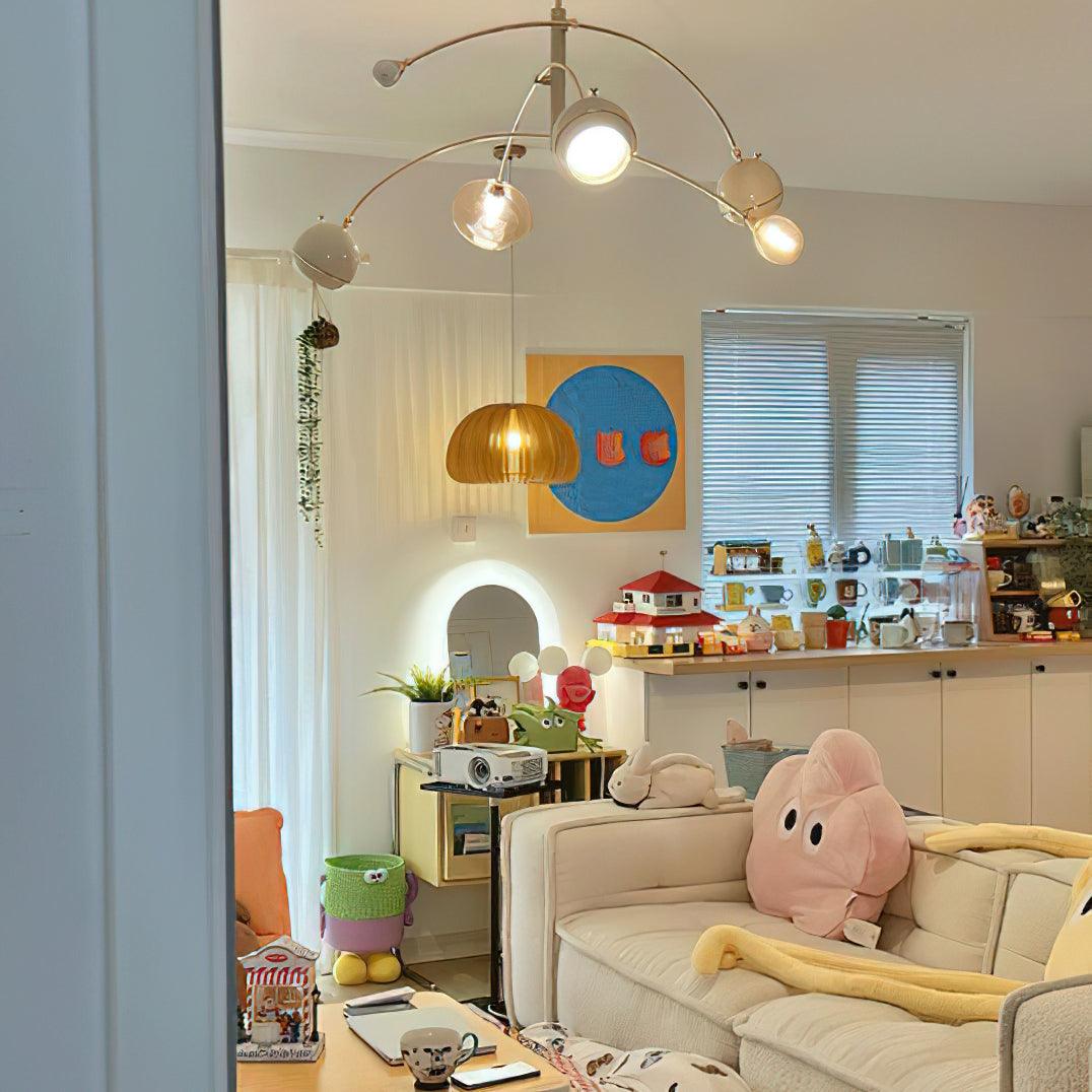 Lustra Kronleuchter Grün Sci-Fi Elegant-Letslighting