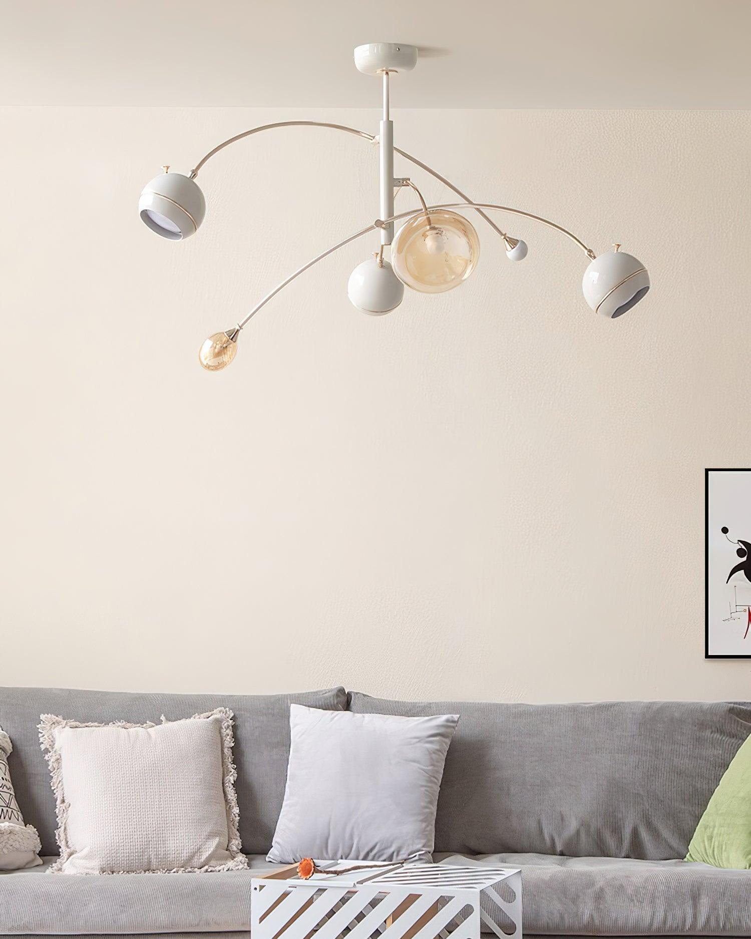 Lustra Kronleuchter Grün Sci-Fi Elegant-Letslighting