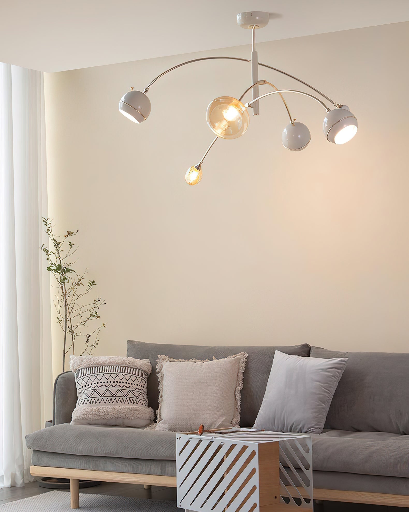 Lustra Kronleuchter Grün Sci-Fi Elegant-Letslighting