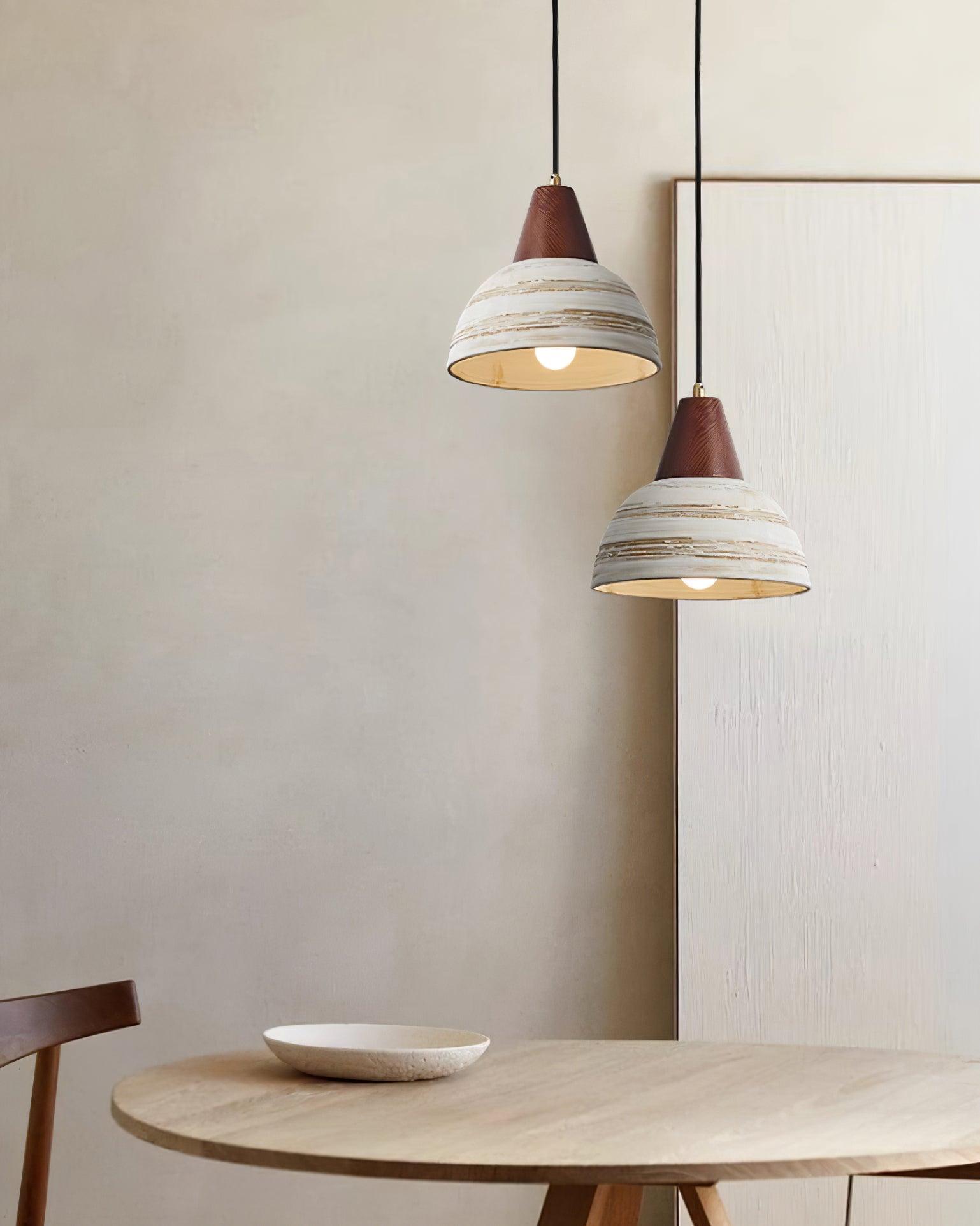 Wren Nordische Minimalistische Pendelleuchte aus Keramik-Letslighting