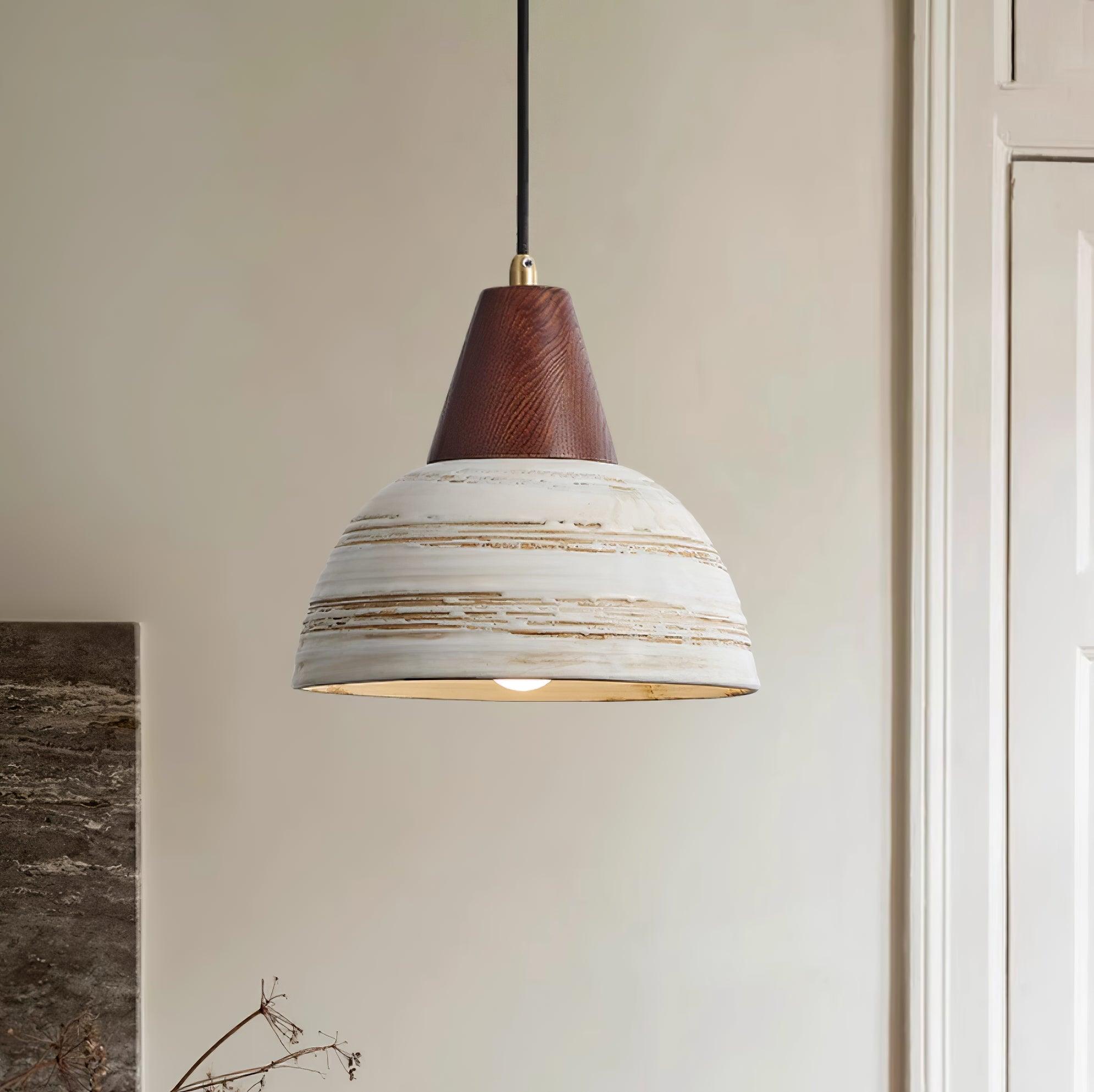 Wren Nordische Minimalistische Pendelleuchte aus Keramik-Letslighting