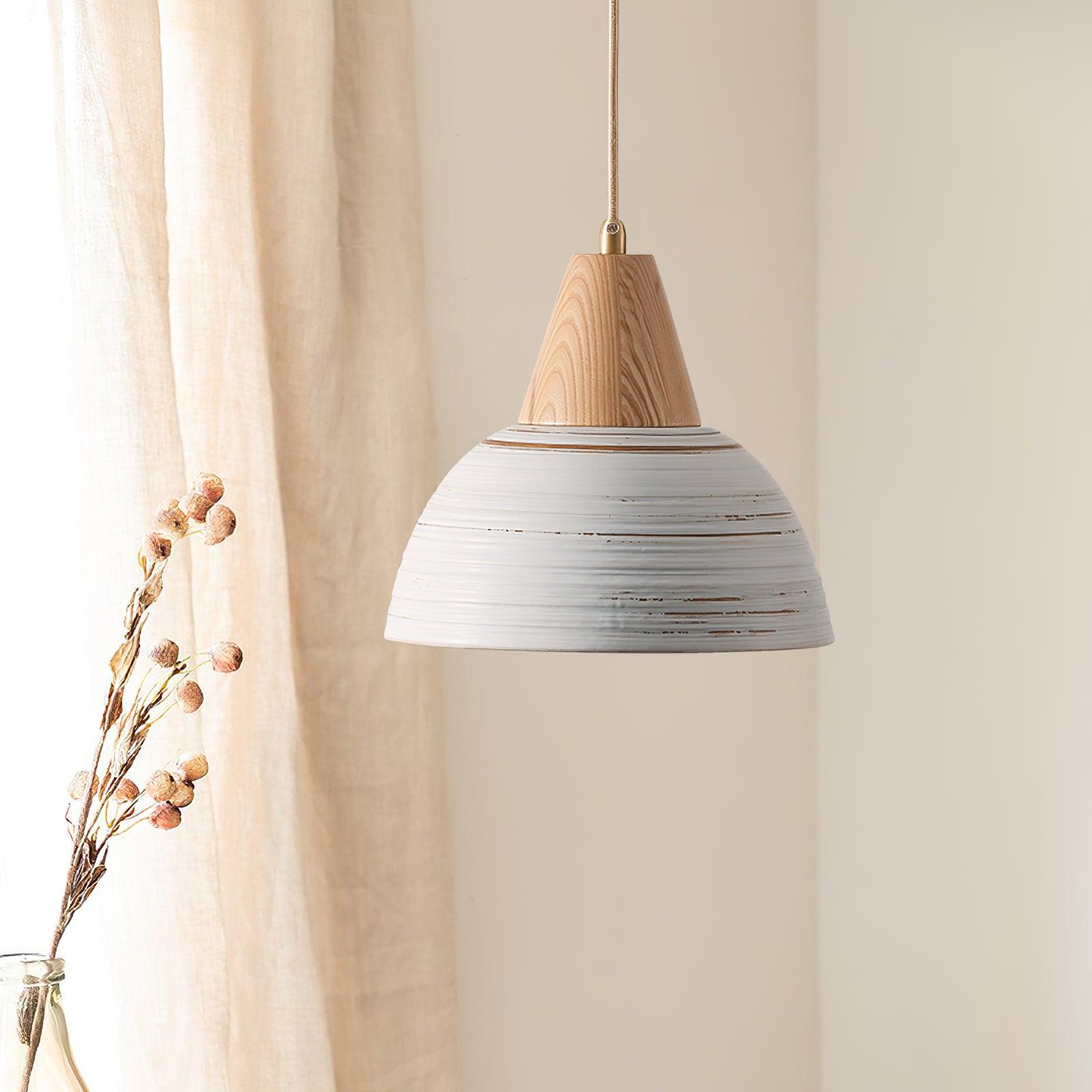 Wren Nordische Minimalistische Pendelleuchte aus Keramik-Letslighting