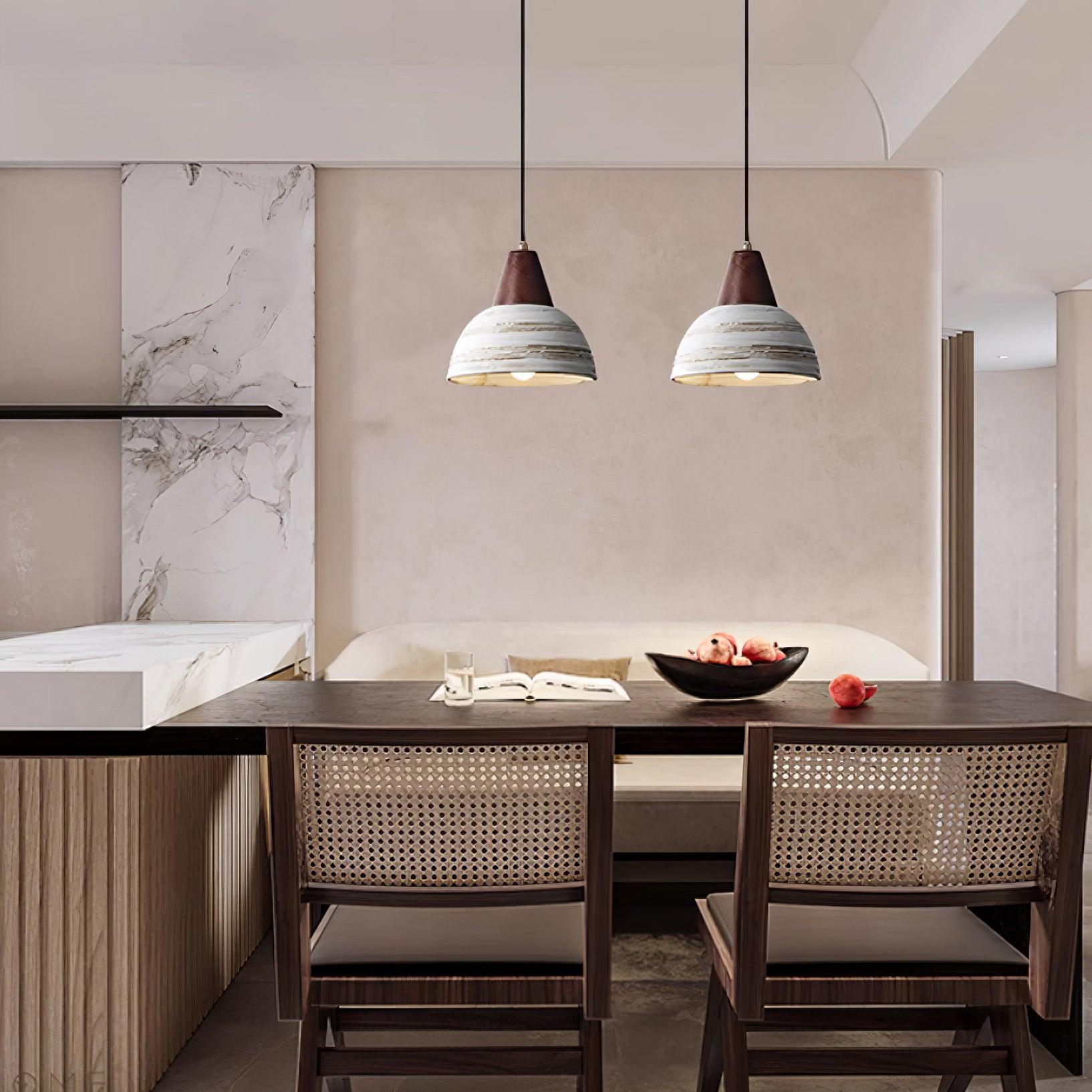 Wren Nordische Minimalistische Pendelleuchte aus Keramik-Letslighting