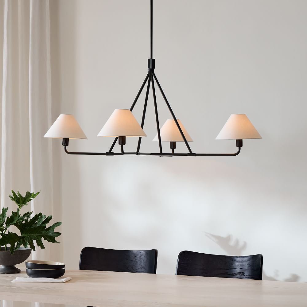 Aurora Kronleuchter Kegelschirm Minimalistisch-Letslighting