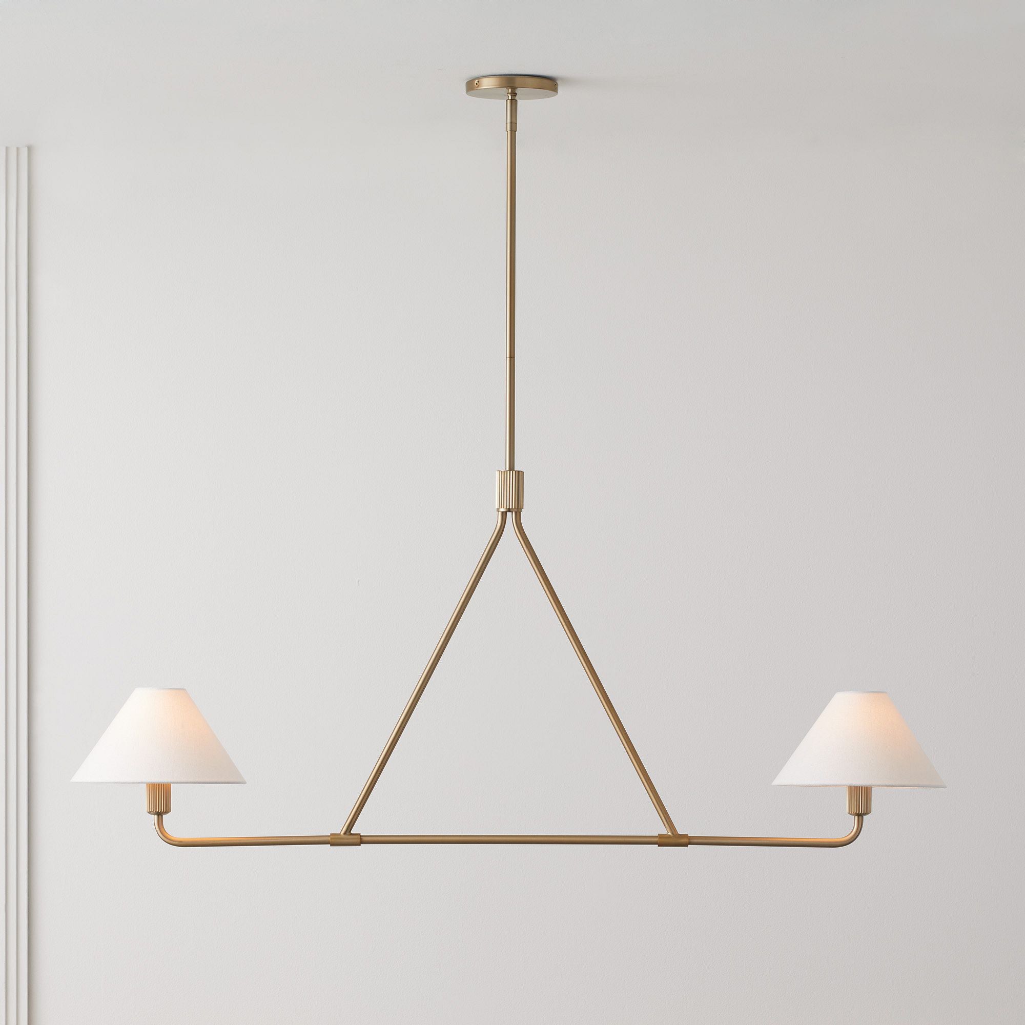 Aurora Kronleuchter Kegelschirm Minimalistisch-Letslighting