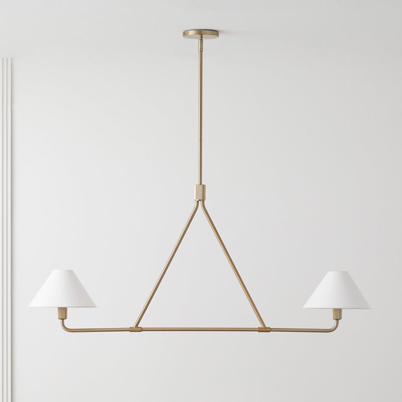 Aurora Kronleuchter Kegelschirm Minimalistisch-Letslighting