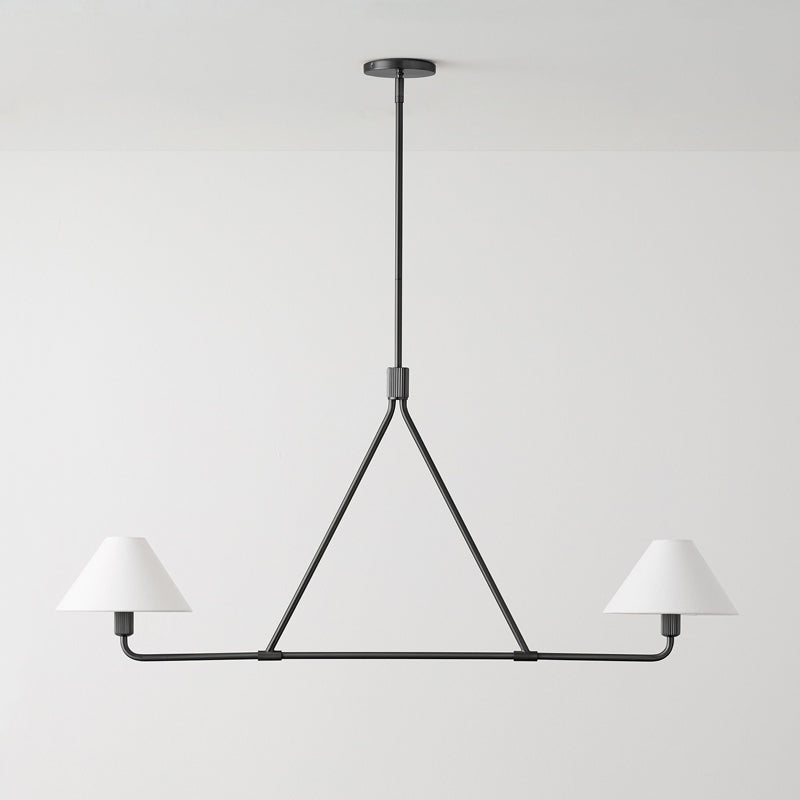 Aurora Kronleuchter Kegelschirm Minimalistisch-Letslighting