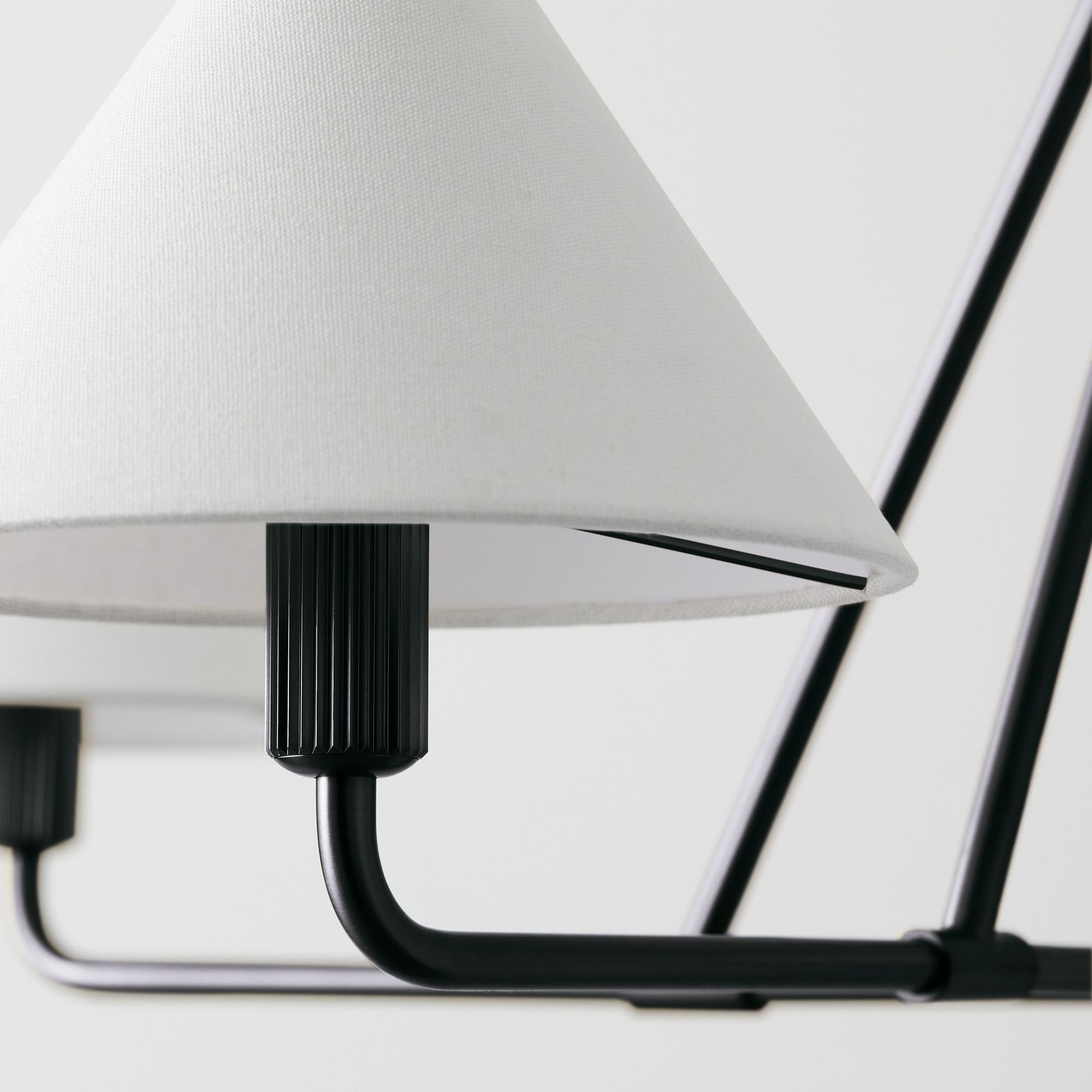 Aurora Kronleuchter Kegelschirm Minimalistisch-Letslighting