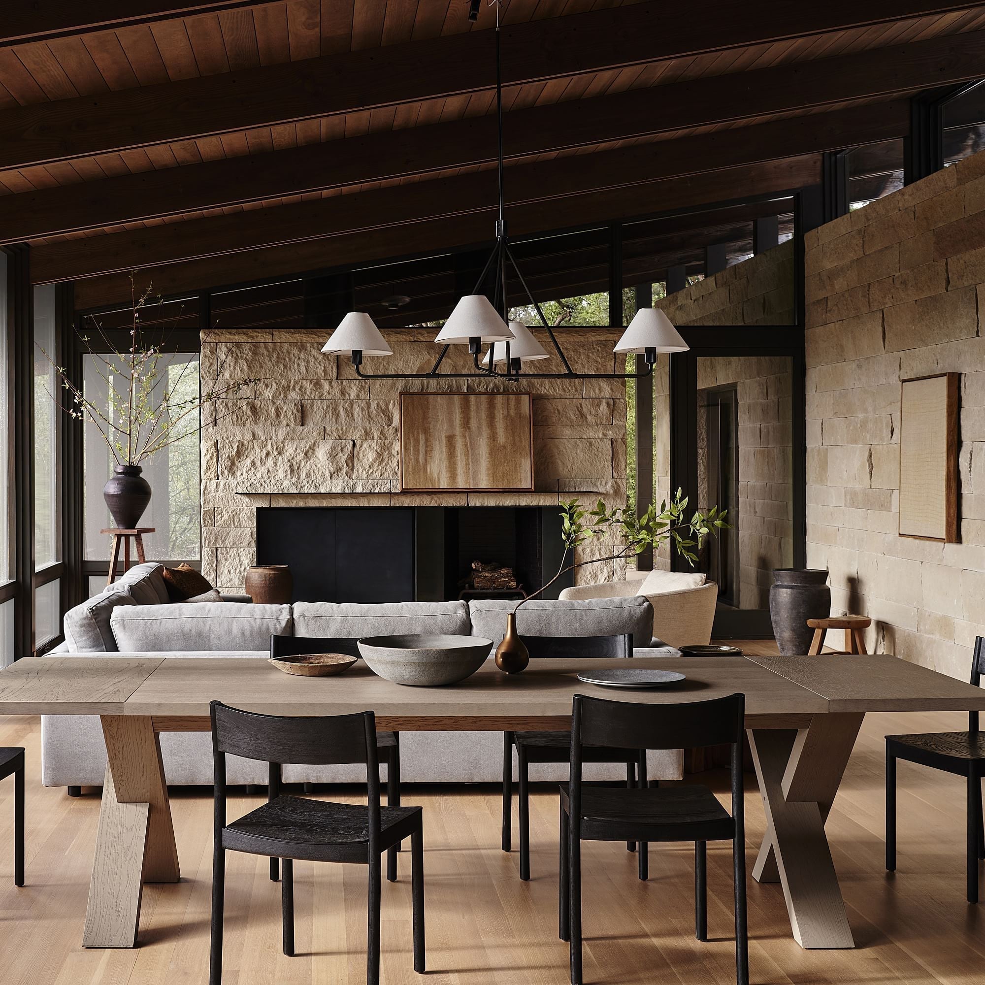 Aurora Kronleuchter Kegelschirm Minimalistisch-Letslighting