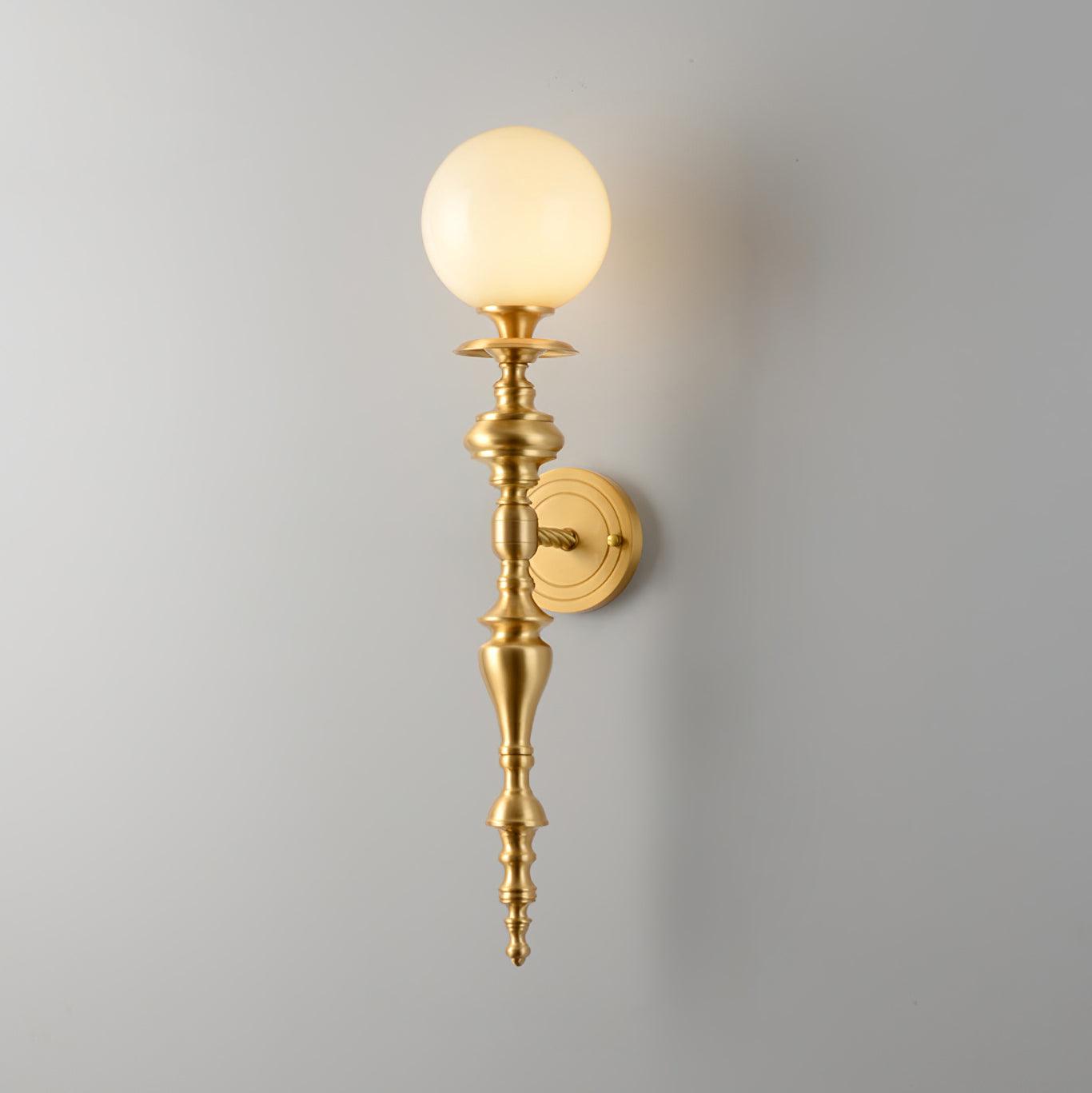 Sage Vintage Wandleuchte aus Messing-Letslighting