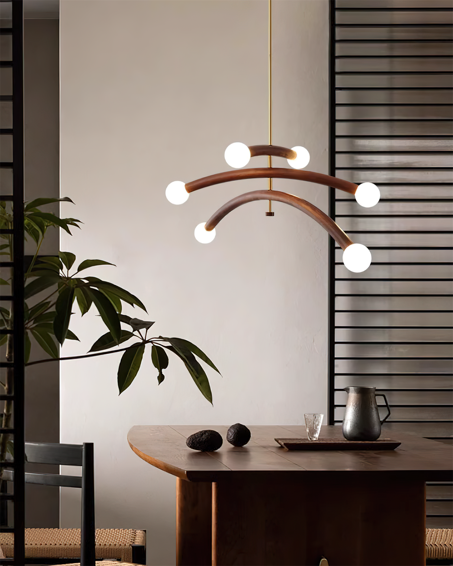 Aurevia Bogen Globus Kronleuchter-Letslighting