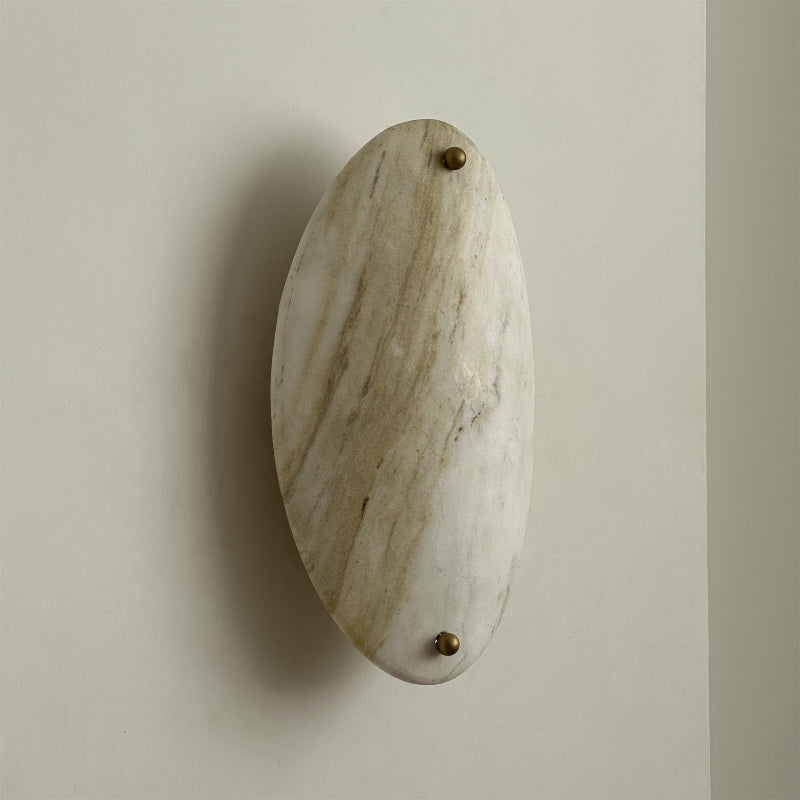 Yrvuvyu Modern Minimalist Alabaster Marble Wall Lamp - Letslighting