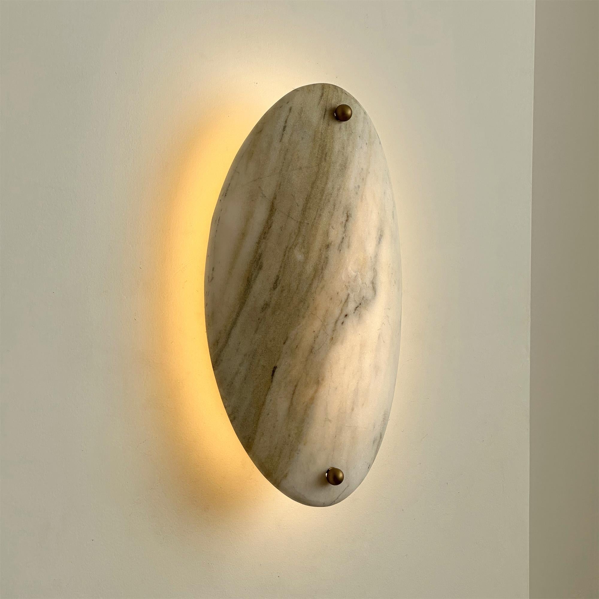Yrvuvyu Modern Minimalist Alabaster Marble Wall Lamp - Letslighting