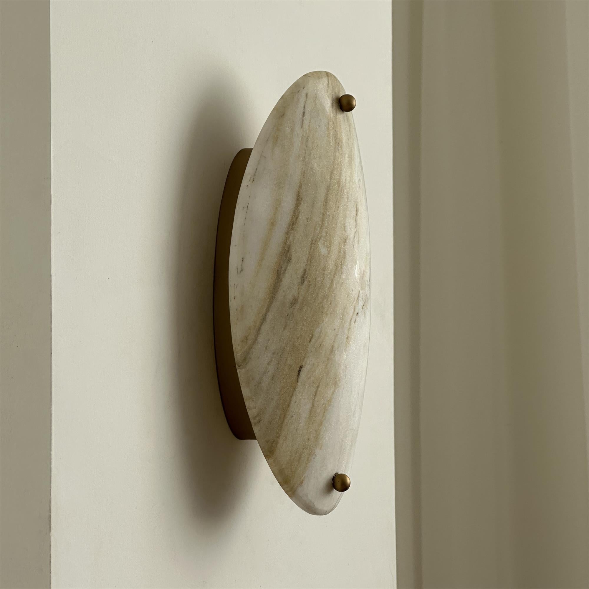 Yrvuvyu Modern Minimalist Alabaster Marble Wall Lamp - Letslighting